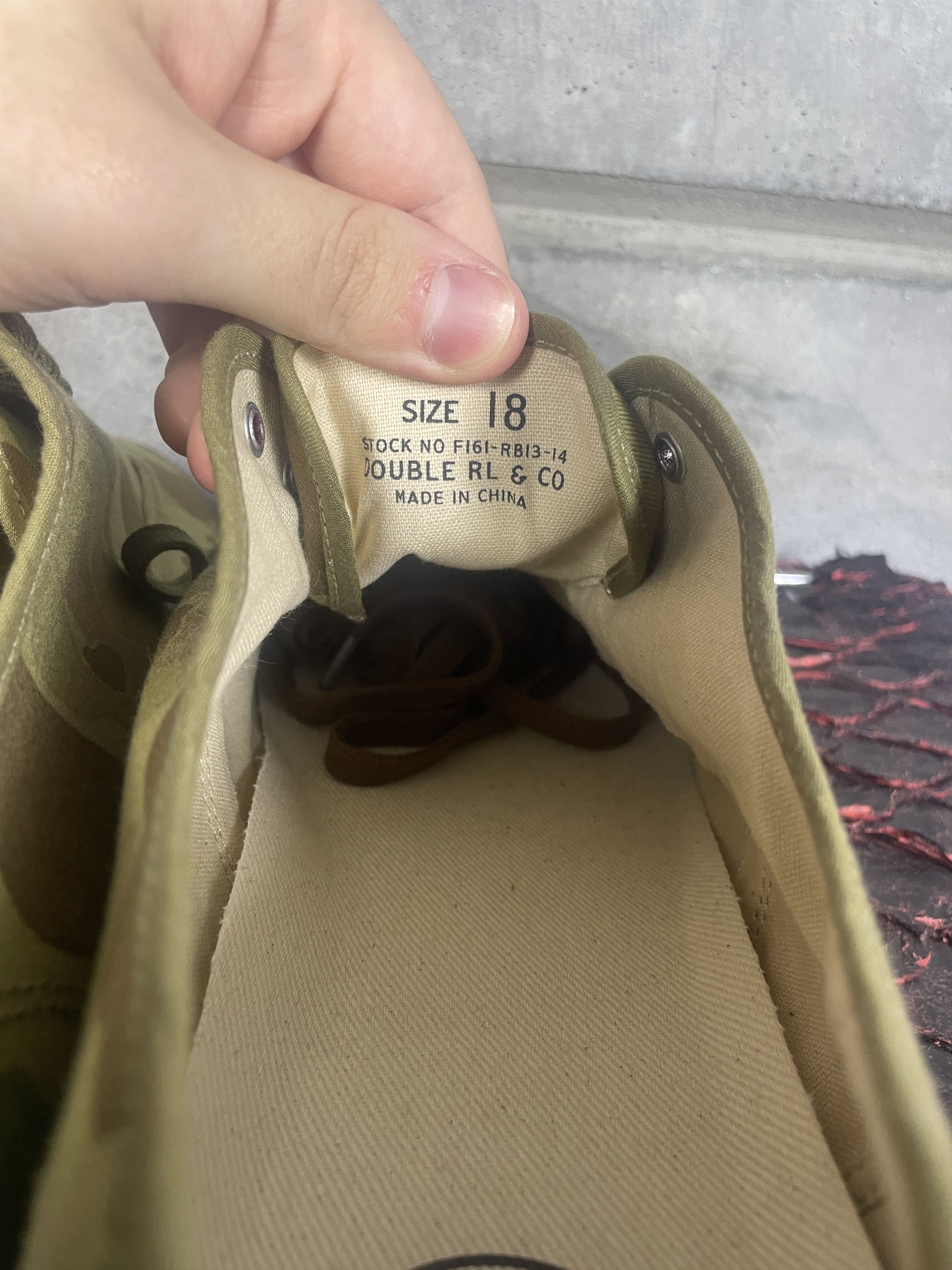 Ralph Lauren DOUBLE RL RRL Ralph Lauren Size 18 Norfolk Sneaker Size US 15 / EU 48 - 5 Thumbnail