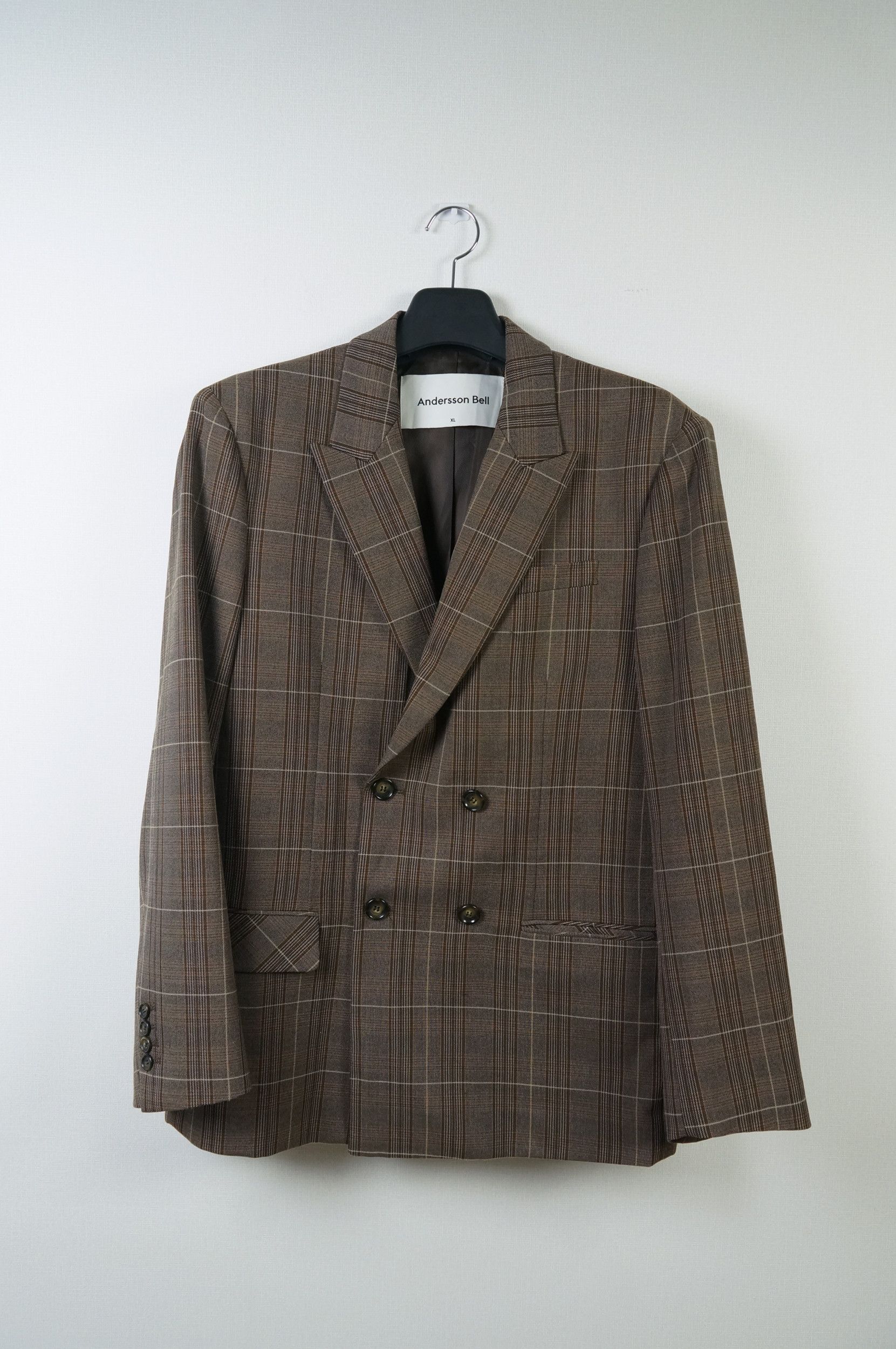 Andersson Bell Andersson Bell Check Blazer Size 50R - 1 Thumbnail
