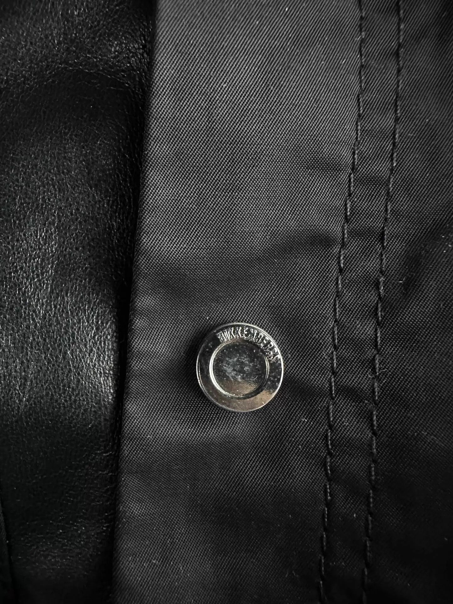 Dirk Bikkembergs Dirk Bikkembergs 00s Rare Leather Panelled Jacket Size US L / EU 52-54 / 3 - 4 Thumbnail