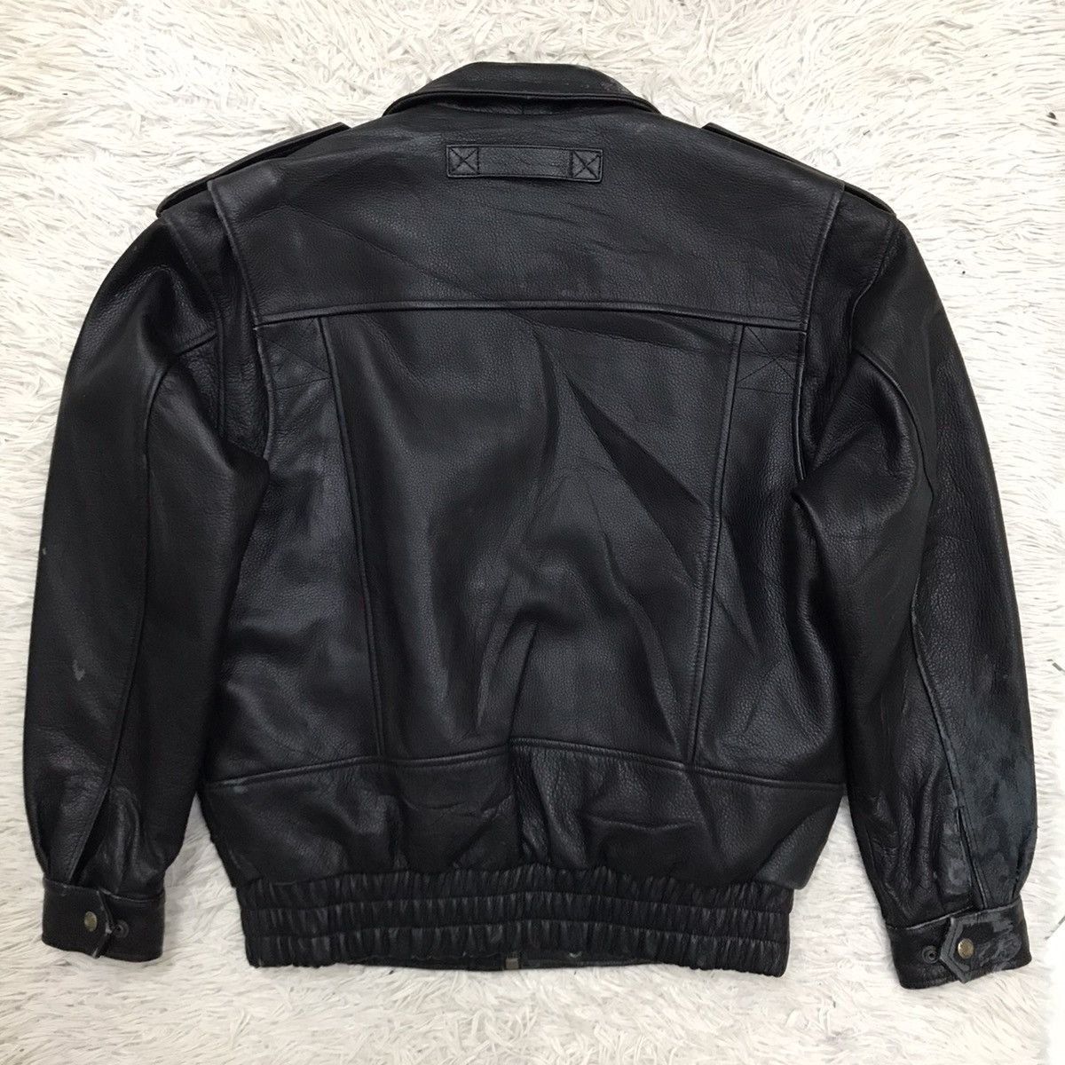 Vintage VINTAGE NANKAI MOTORCYLE TOP FASHION LEADER RIDING JACKET Size US L / EU 52-54 / 3 - 2 Thumbnail