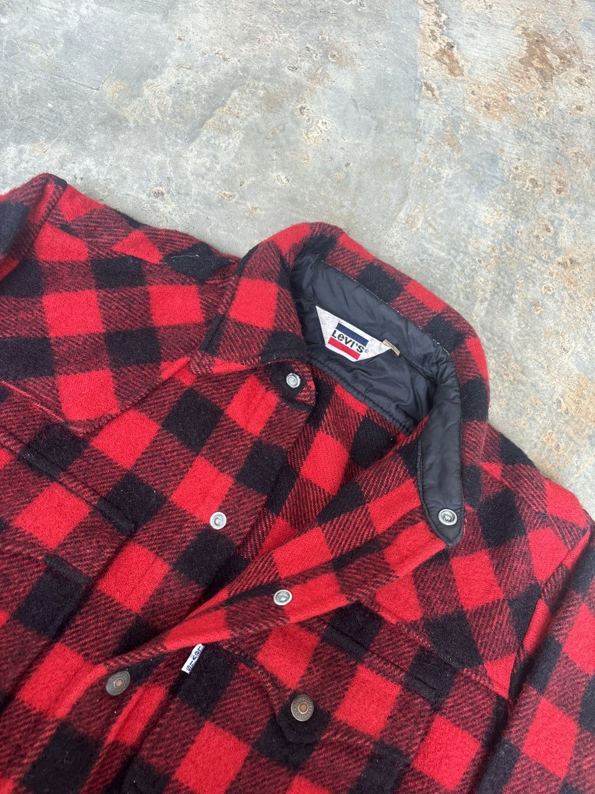 Levi's Vintage Clothing Vintage Levis 80s Flanel Shirt Size US M / EU 48-50 / 2 - 6 Thumbnail