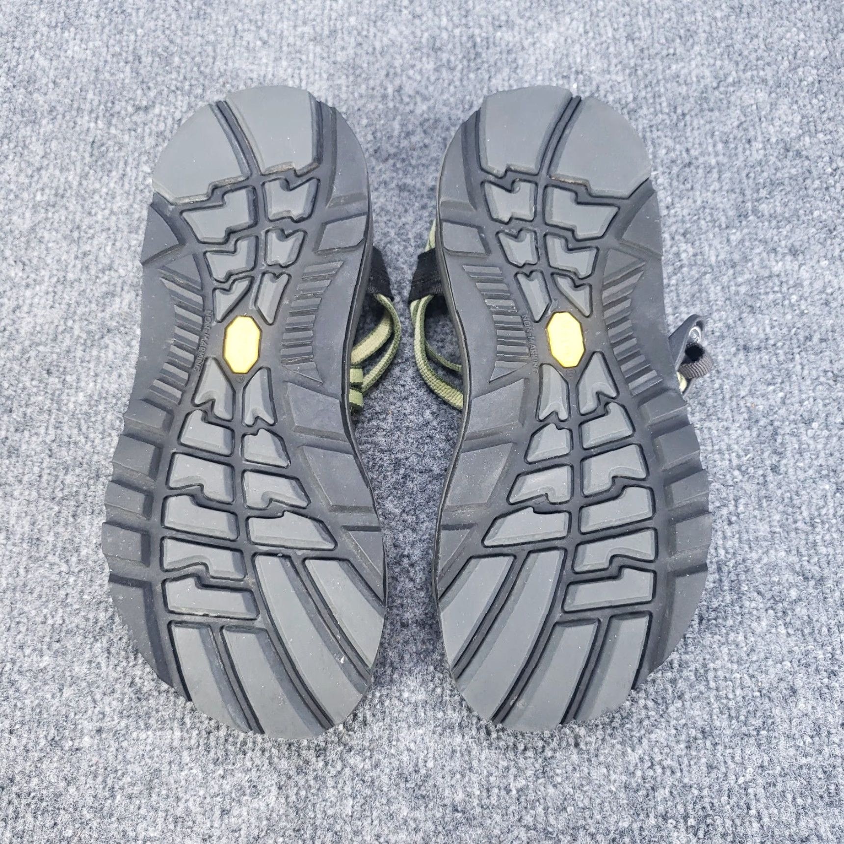 Chaco Chaco Z/Cloud X2 Sandals Womens Size 7 Black Green Kelp Knit Adjustable Casual Size US 8 / IT 38 - 7 Thumbnail