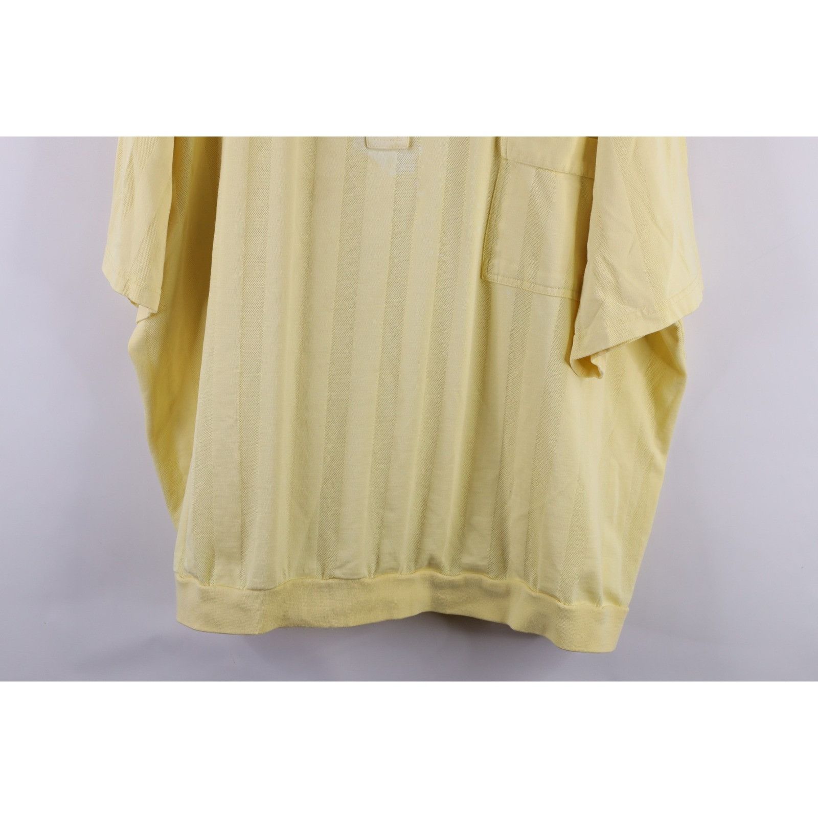 Vintage Vintage 90s Streetwear Distressed Striped Mob Polo Shirt 4XL Size US XXL / EU 58 / 5 - 3 Thumbnail