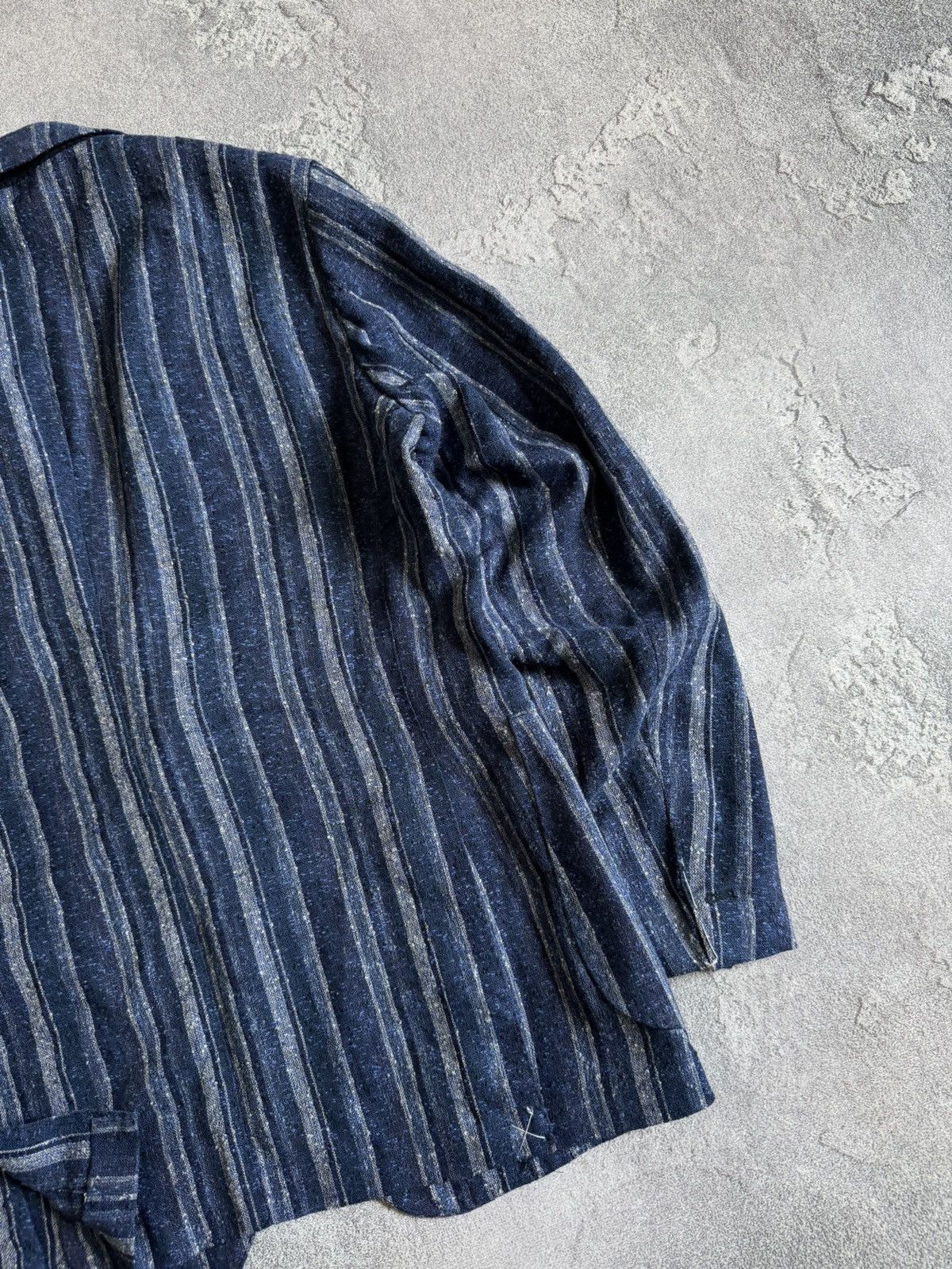 Eleventy Eleventy 52size blazer jacket button up linen blend light Size US L / EU 52-54 / 3 - 17 Thumbnail