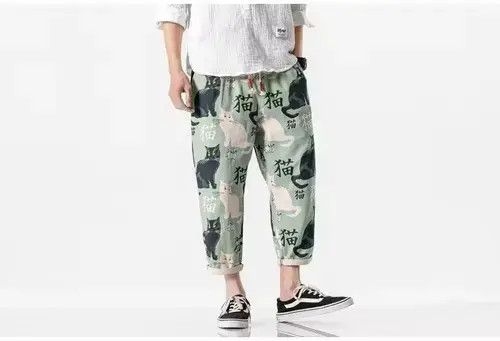 Other Streetwear Man Summer Harem Pants Printed Size US 32 / EU 48 - 1 Thumbnail