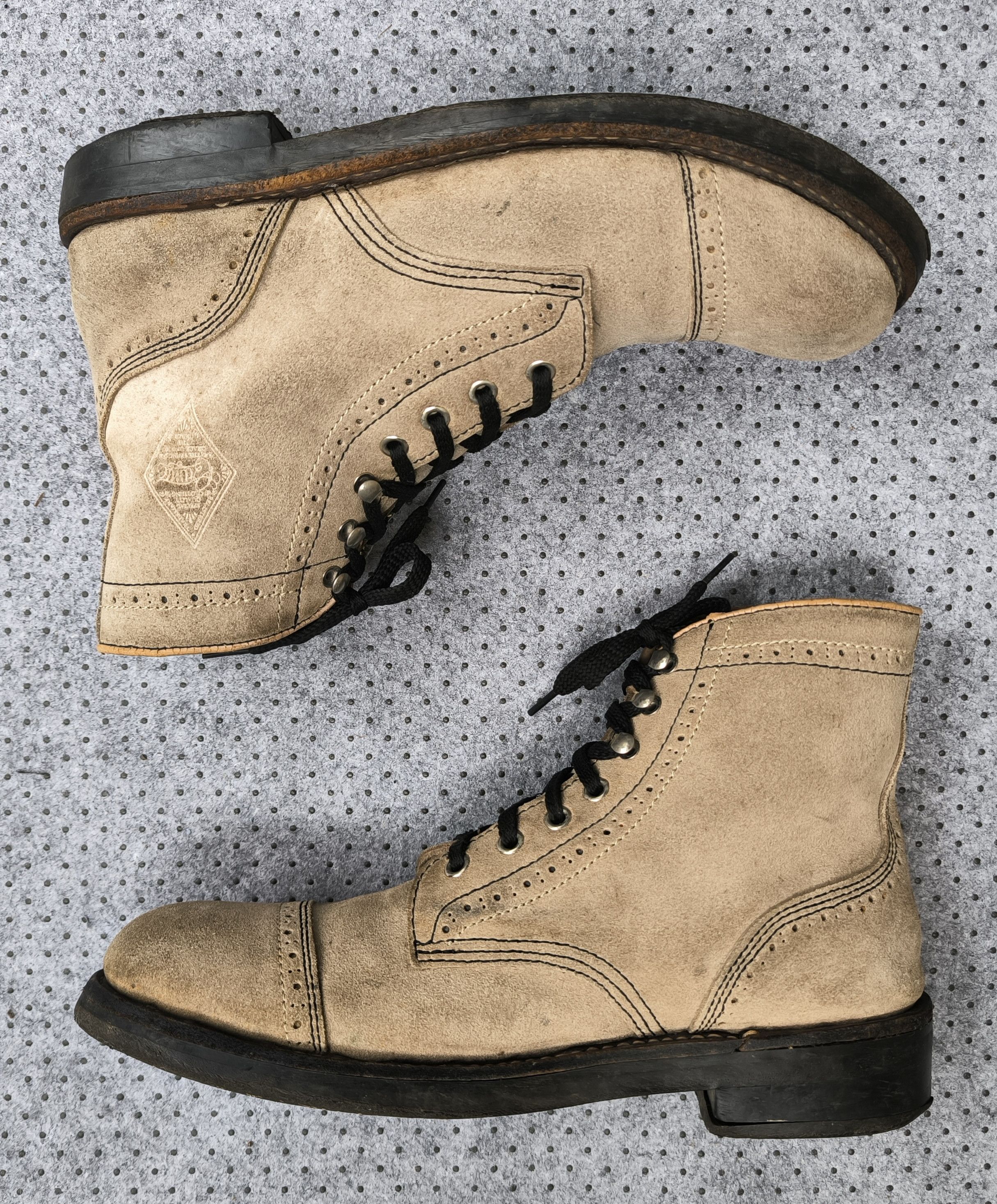 Japanese Brand THE CRIMIE brogue ankle suede boot Size US 10 / EU 43 - 2 Thumbnail