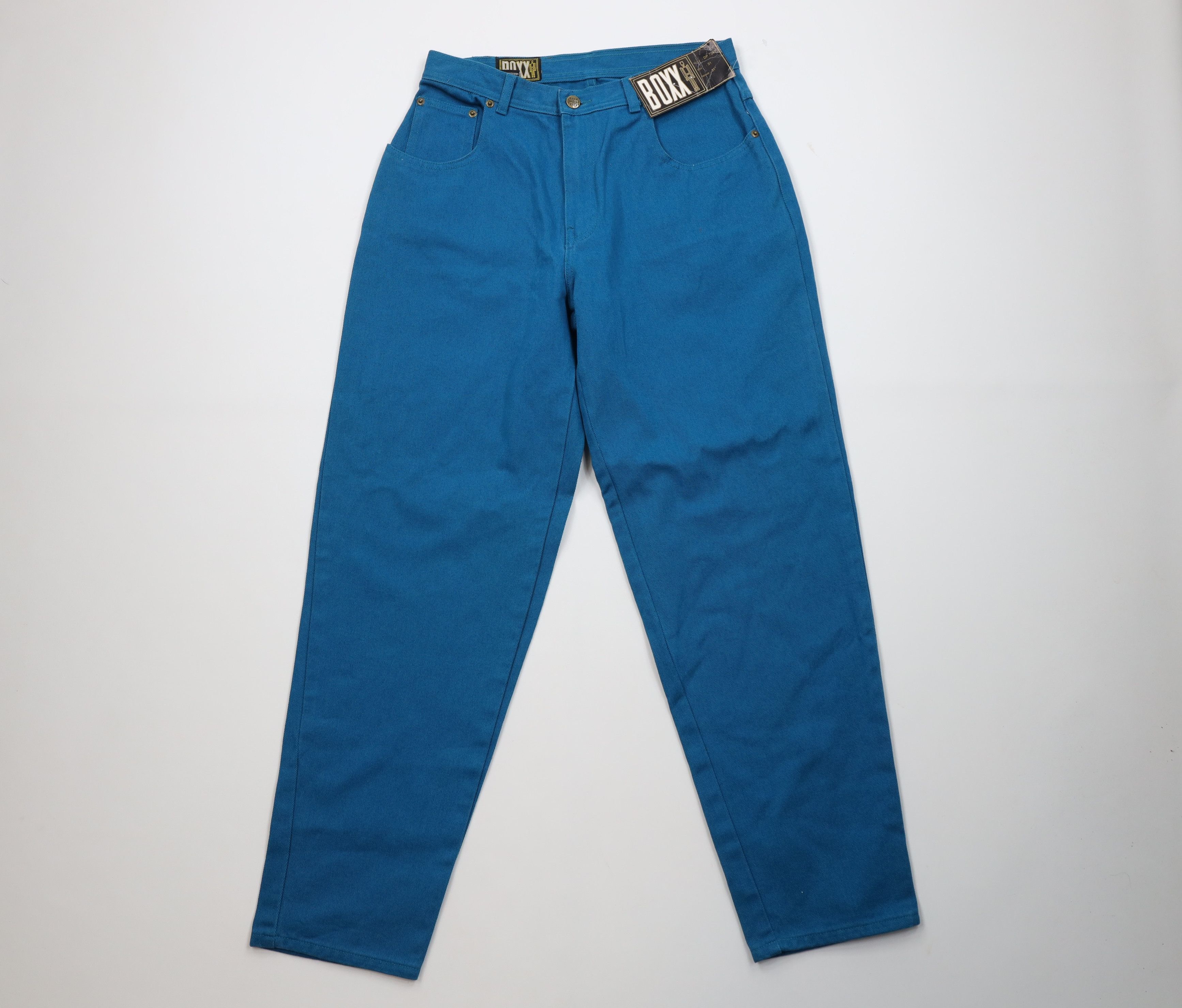 Vintage Deadstock Vintage 90s Streetwear Fit Denim Jenas Blue Size US 31 - 1 Thumbnail