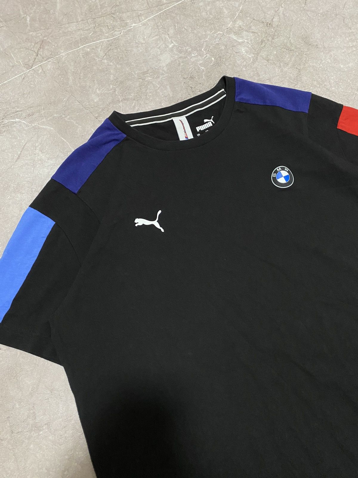 BMW × Puma Puma & BMW Racing MotorSport Big LogoT-Shirt Formula 1 Rare Size US M / EU 48-50 / 2 - 5 Thumbnail