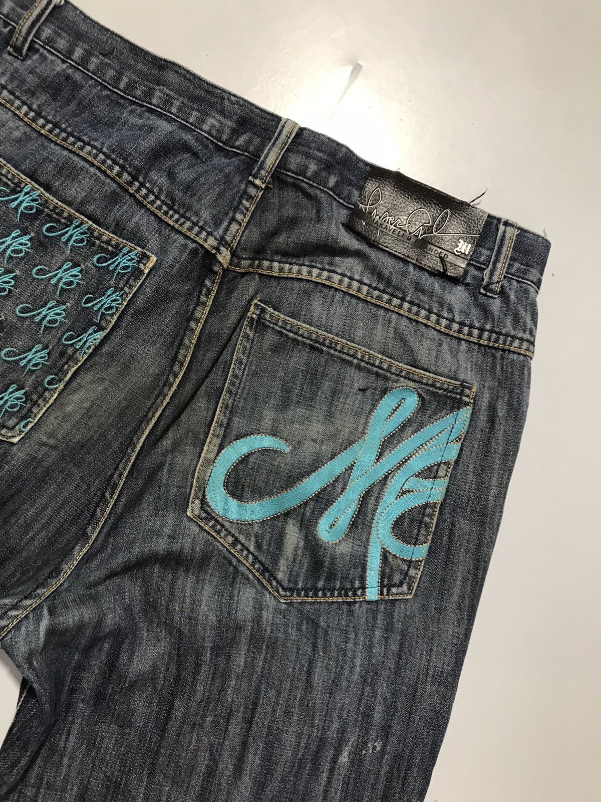 Makaveli Vintage makaveli embroidered denim Size US 36 / EU 52 - 12 Thumbnail