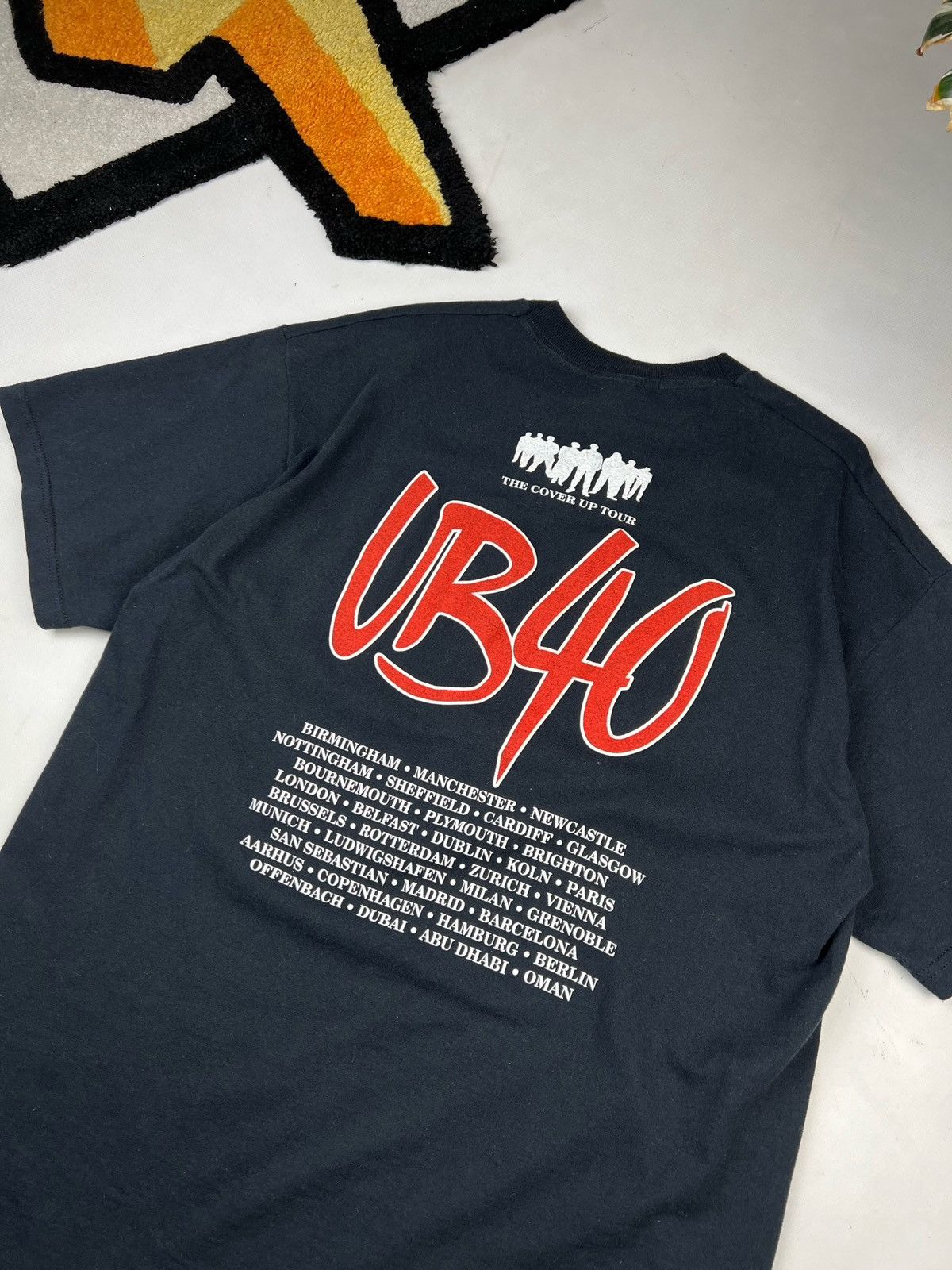Band Tees UB40 world tour t-shirt tee single stitch vintage vtg Size US XL / EU 56 / 4 - 8 Thumbnail