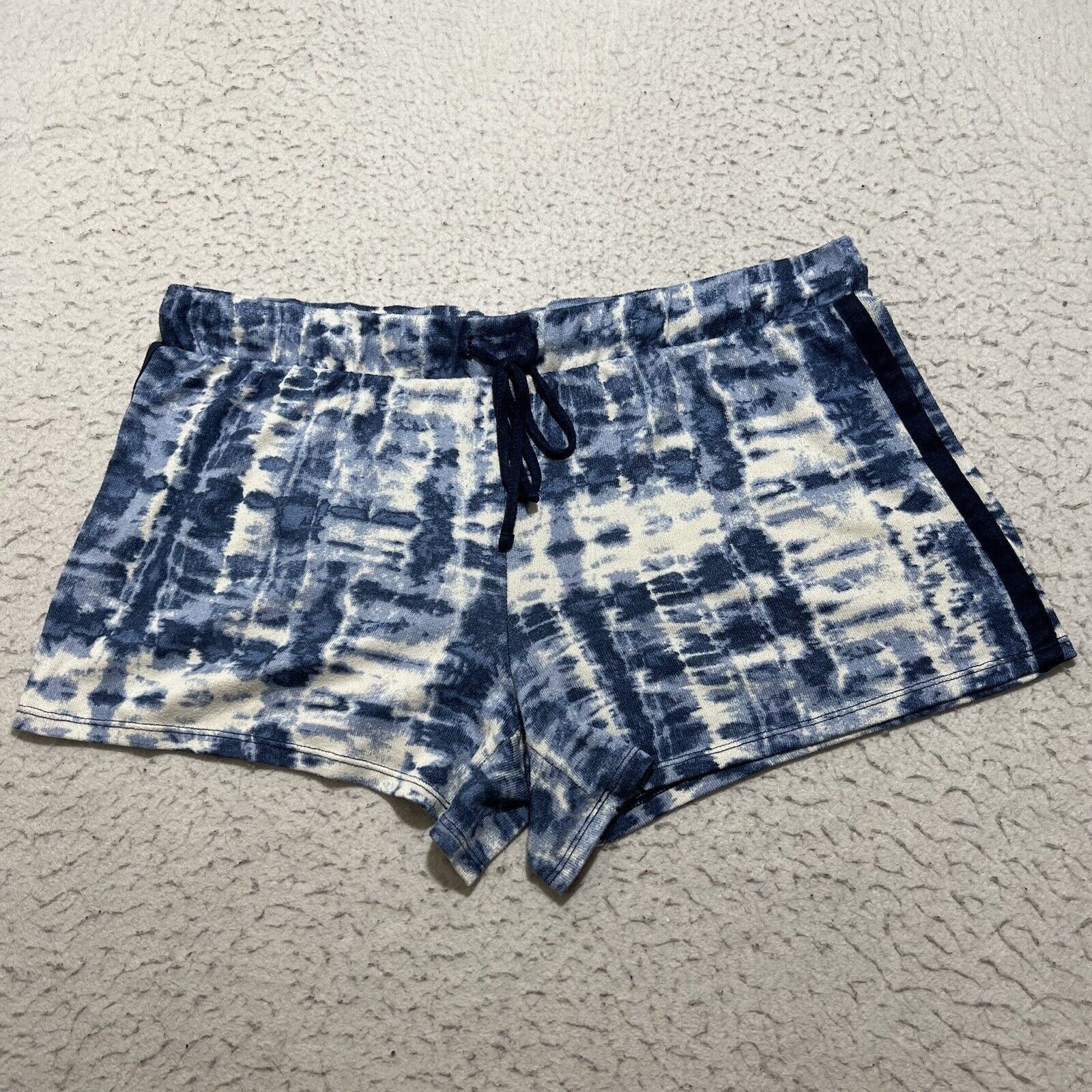 Lucky Brand Lucky Brand Sleep Shorts Light Blue Tie Dye Loungewear Size 34" / US 12 / IT 48 - 1 Thumbnail