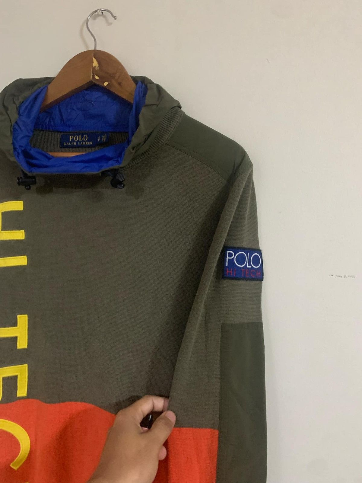 Polo Ralph Lauren × Ralph Lauren Polo by Ralph Lauren HI TECH Knit Cotton Hoodie Fall 2018 Size US S / EU 44-46 / 1 - 3 Thumbnail