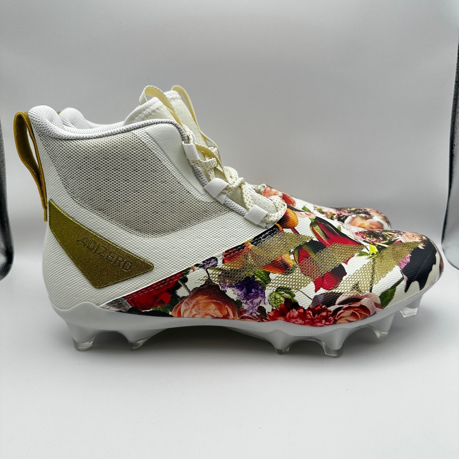 Adidas Adidas Mens Size 11.5 Adizero Chaos Speed - Off White' Size US 11.5 / EU 44-45 - 3 Thumbnail