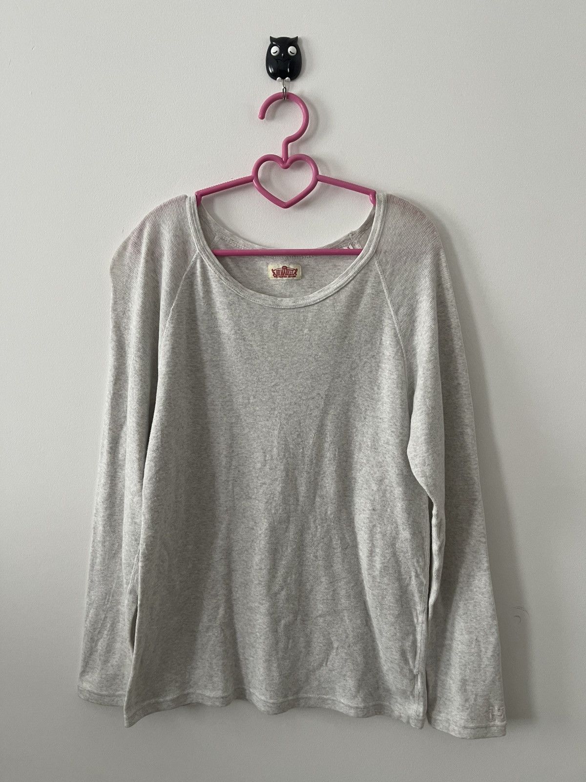 HOLLYWOOD RANCH MARKET Rare Vintage HR MARKET Japan We Never Close Grey Long Sleeve Size M / US 6-8 / IT 42-44 - 1 Thumbnail