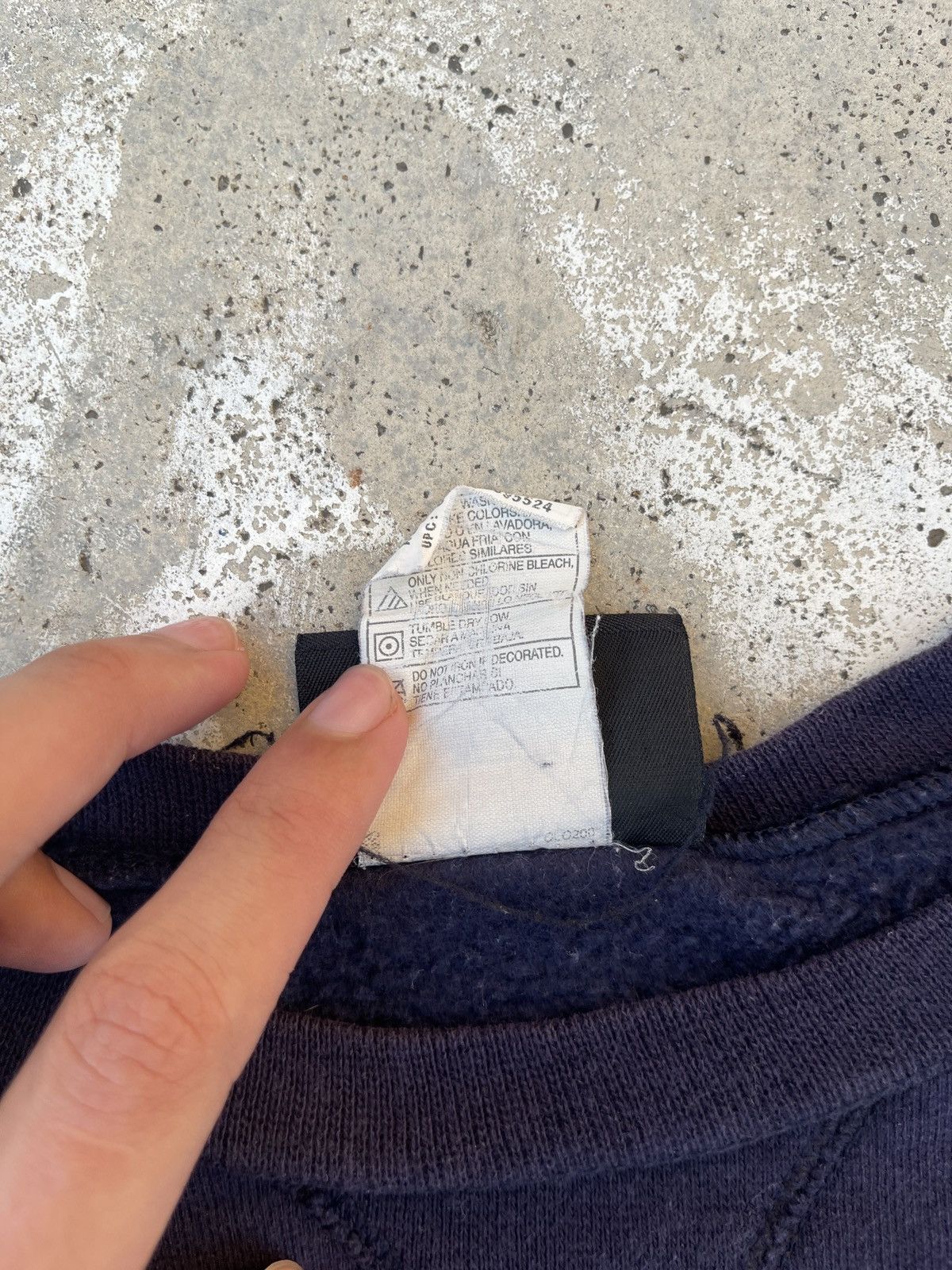 Starter × Vintage Vintage Y2K Faded Navy Starter Crewneck Size US XL / EU 56 / 4 - 10 Thumbnail