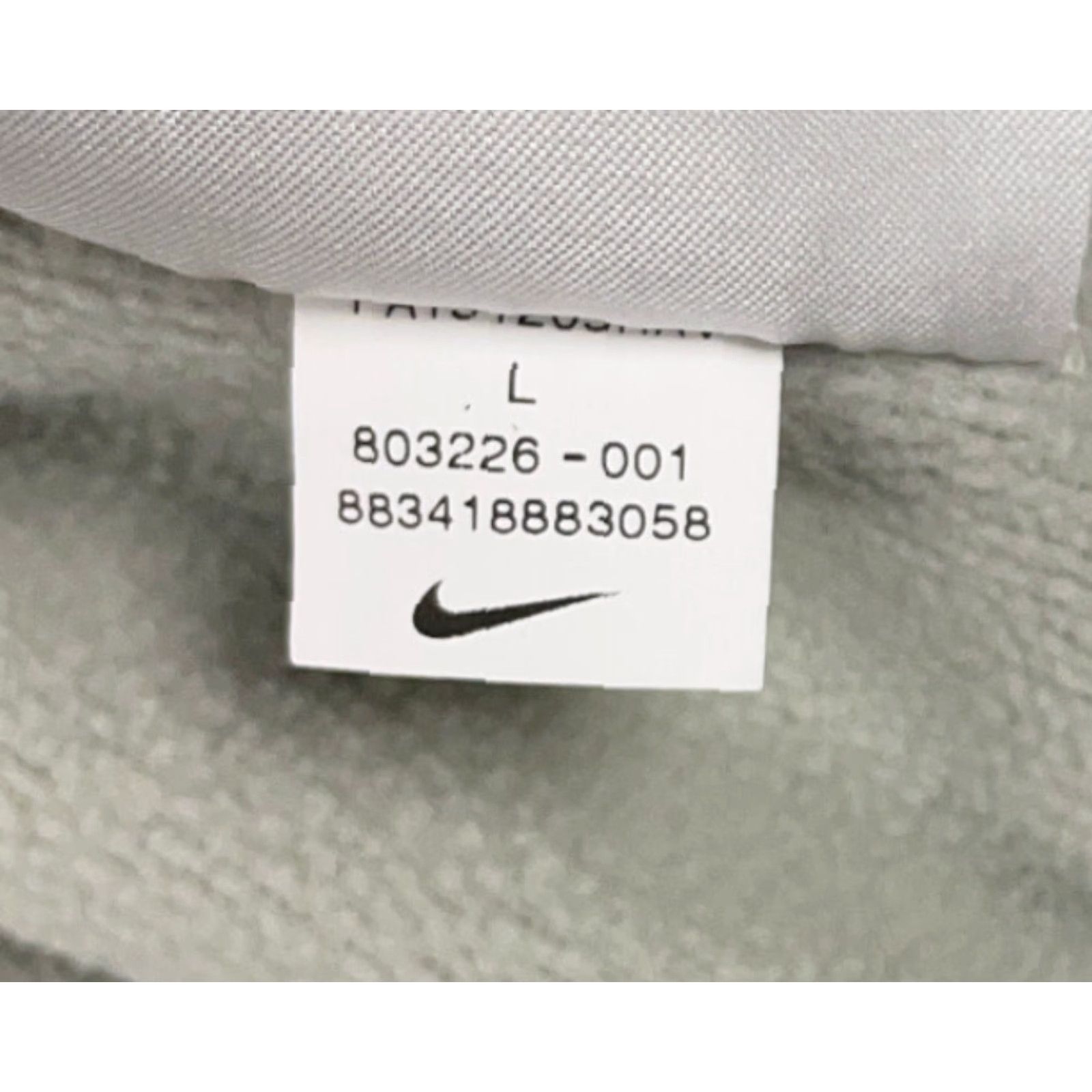 Nike Nike Hoodies Pullover Mens M Gray Therma-Fit Big Block Logo Print Sleeve Long Sleeve Crew Neck Graphic Print Sweatshirt Modern Sports Size US M / EU 48-50 / 2 - 8 Thumbnail