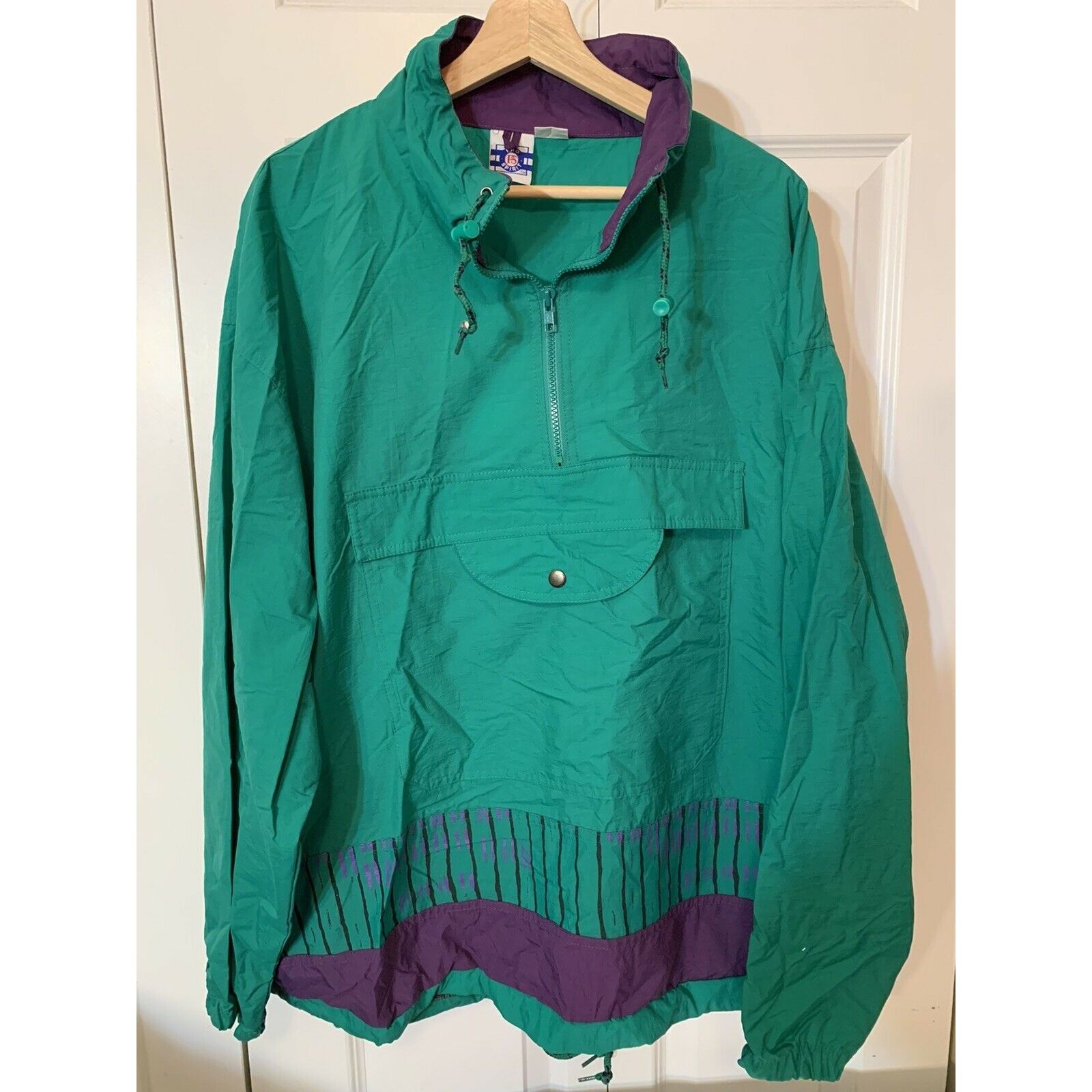 Other Vtg Pro Spirit Men’s Sz XL Green Anorak Pullover 1/2 Zip Jac Size US XL / EU 56 / 4 - 6 Thumbnail