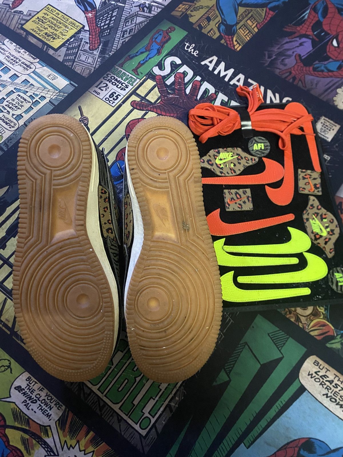 Nike Nike Air Force 1 Animal Paint Size US 8.5 / EU 41-42 - 7 Thumbnail
