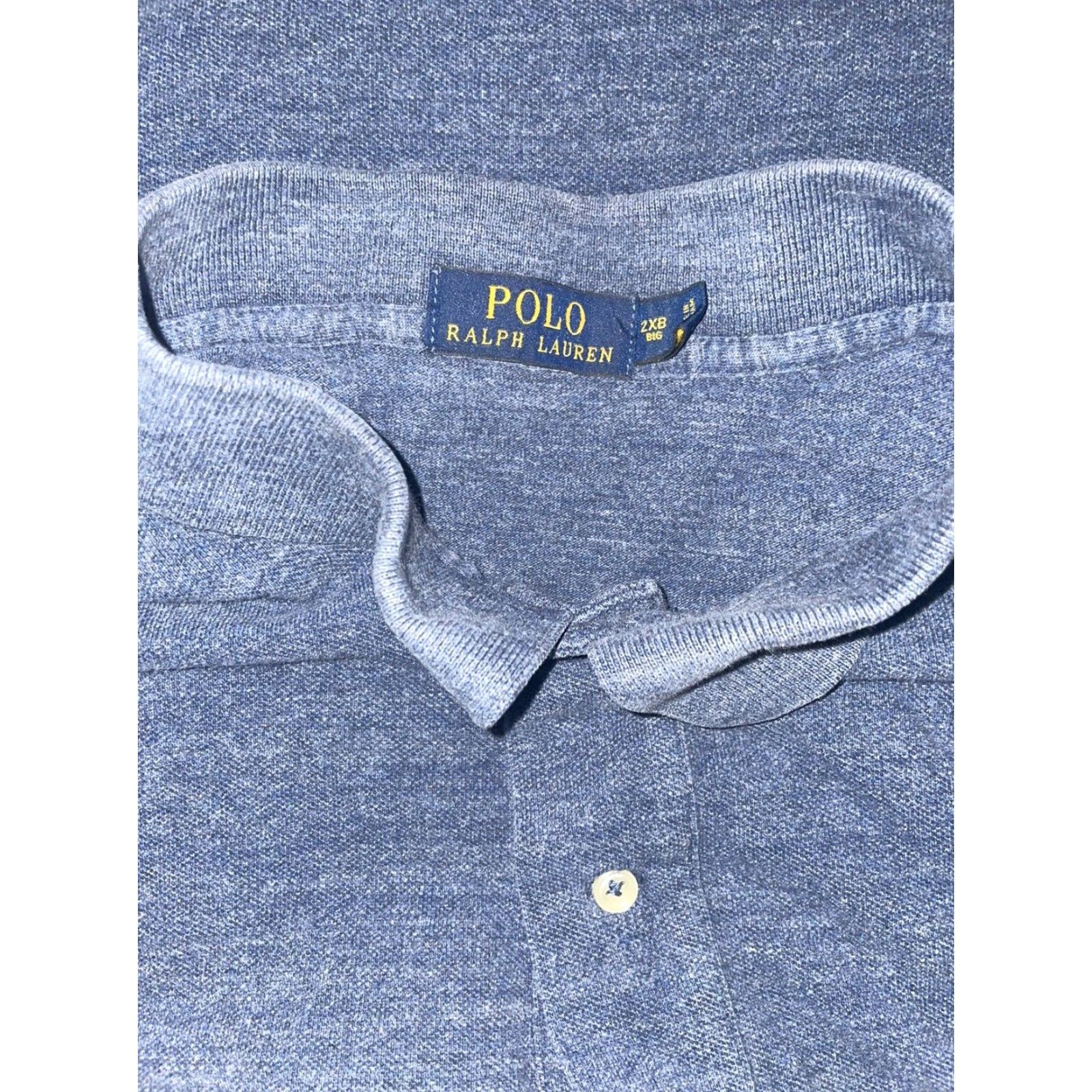 Polo Ralph Lauren VINTAGE Polo Ralph Lauren Golf Polo Mens 2XL Dark Blue Shirt Mens Golf Clothing Size US XXL / EU 58 / 5 - 5 Thumbnail