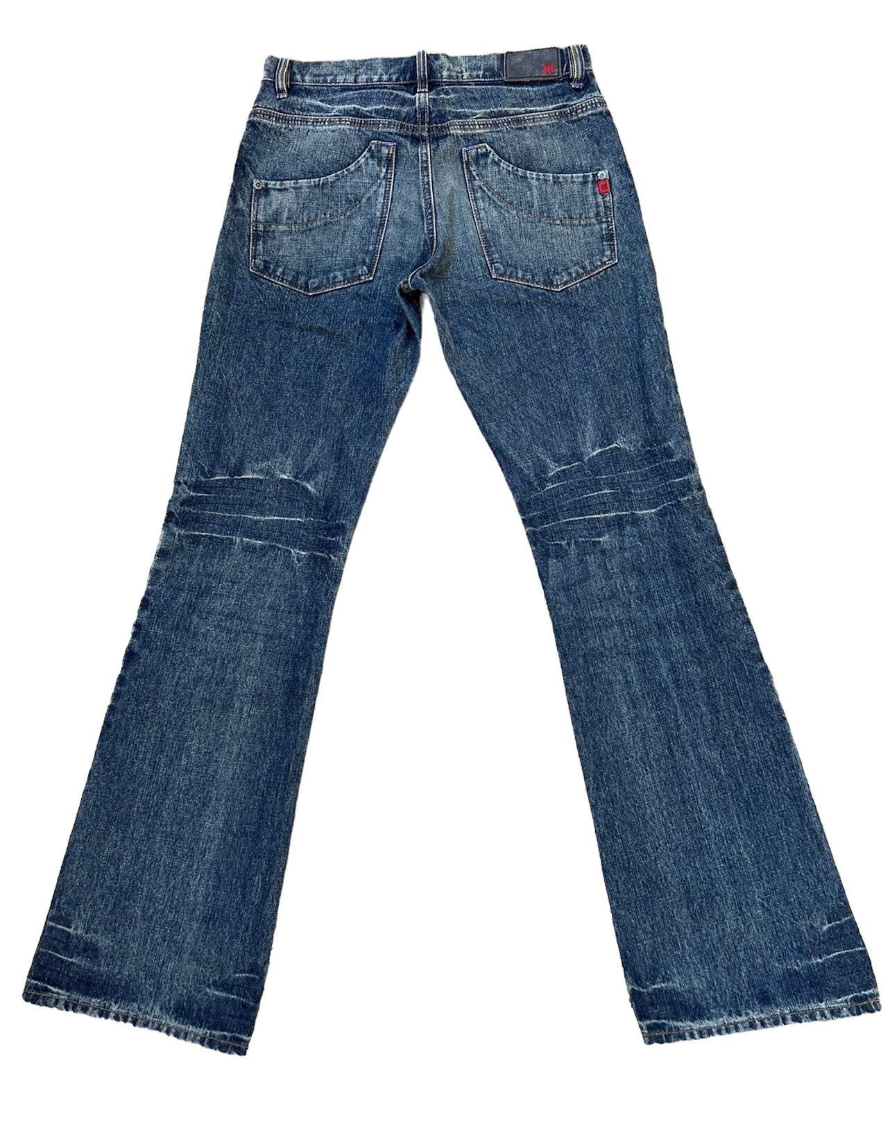 Vintage Vintage Custom Culture Japan Fade Denim Flare Jeans Size US 30 / EU 46 - 2 Thumbnail