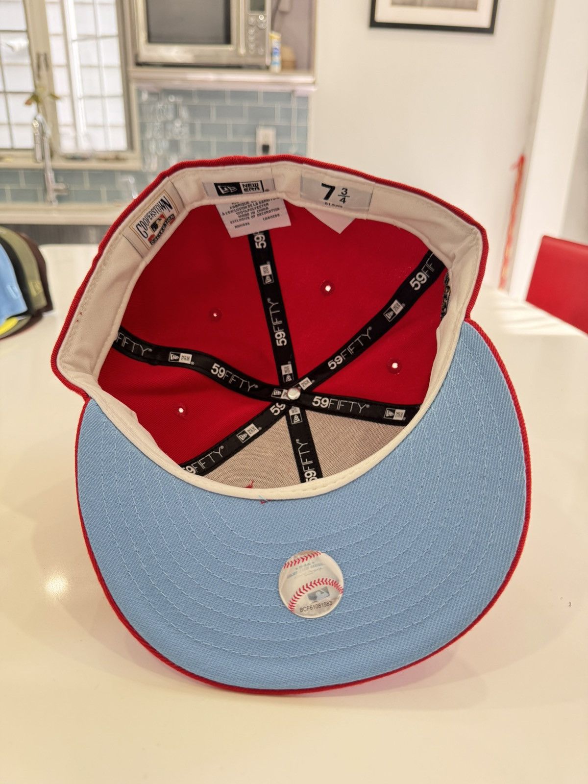 New Era Los Angeles Dodgers fitted size 7 3/4 Size ONE SIZE - 3 Thumbnail