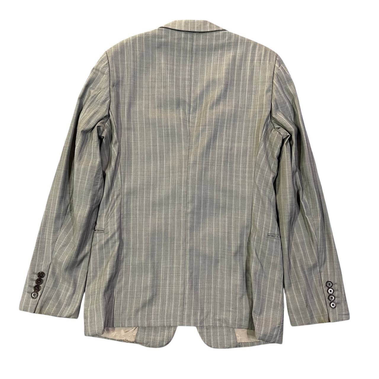 Armani Collezioni Vintage Armani Collezioni Wool Striped Blazer Size US S / EU 44-46 / 1 - 11 Thumbnail