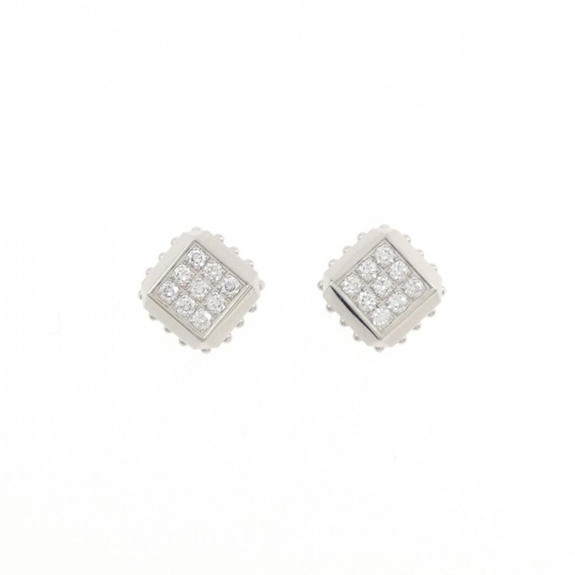 Louis Vuitton Louis Vuitton diamond earrings Size ONE SIZE - 1 Thumbnail