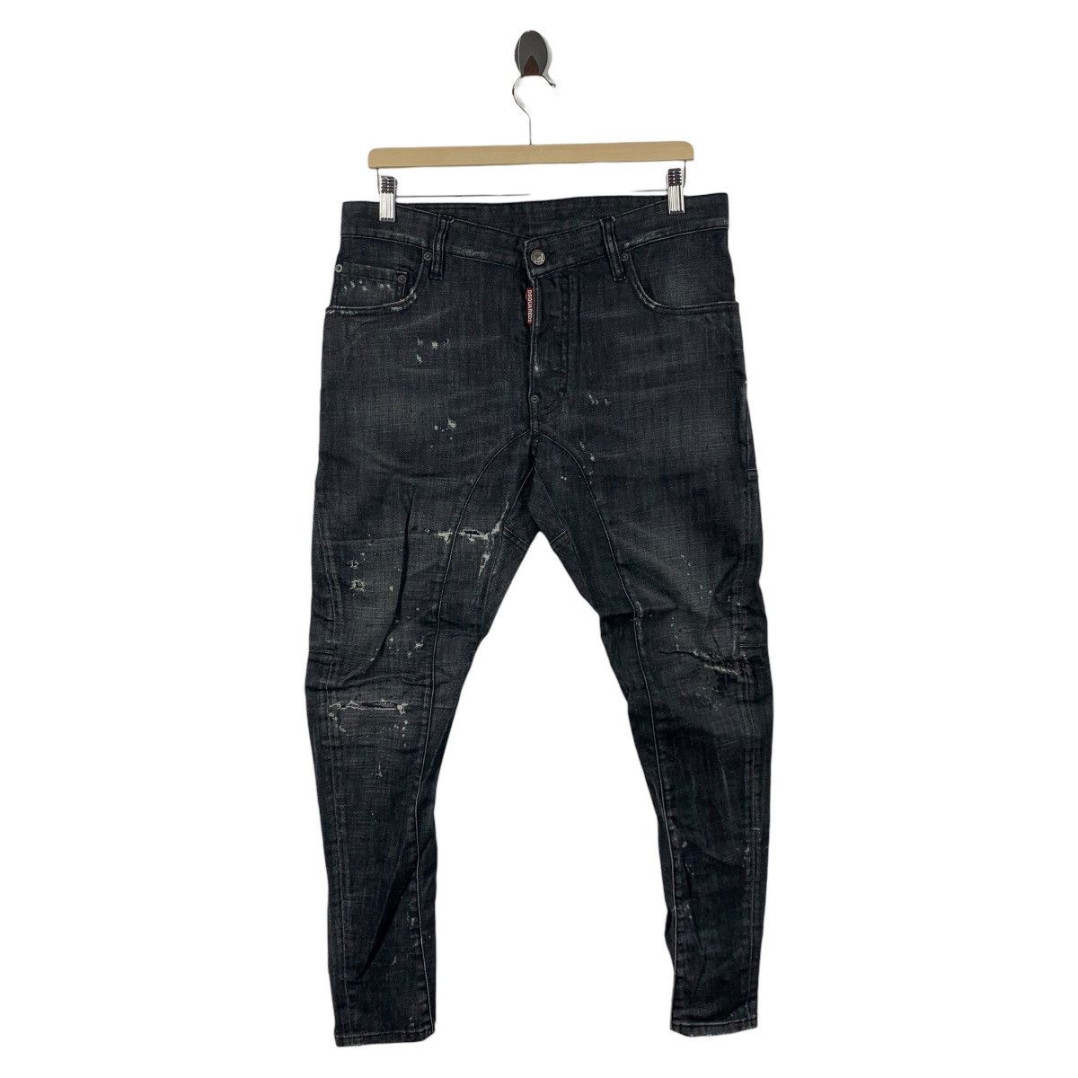 DSQUARED2 distressed biker jeans pants