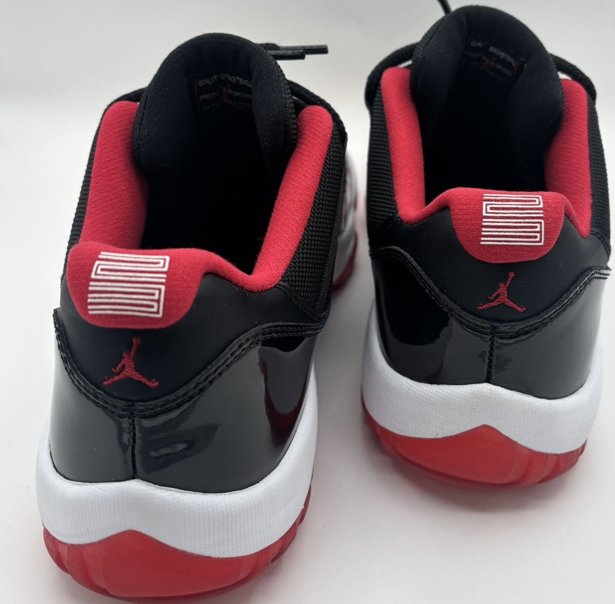 Jordan Brand Jordan 11 Retro Low Bred (2015) Size US 11 / EU 44 - 4 Thumbnail