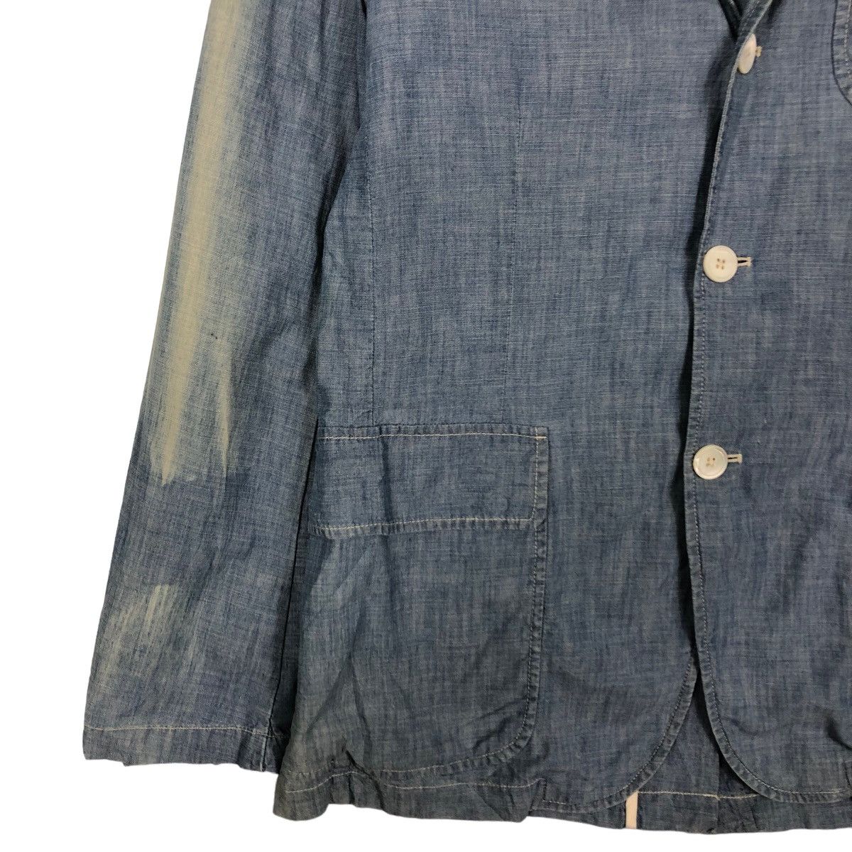 Polo Ralph Lauren 🔥Vintage Polo Ralph Lauren Chore Jacket Sun Faded Design Size US M / EU 48-50 / 2 - 5 Thumbnail