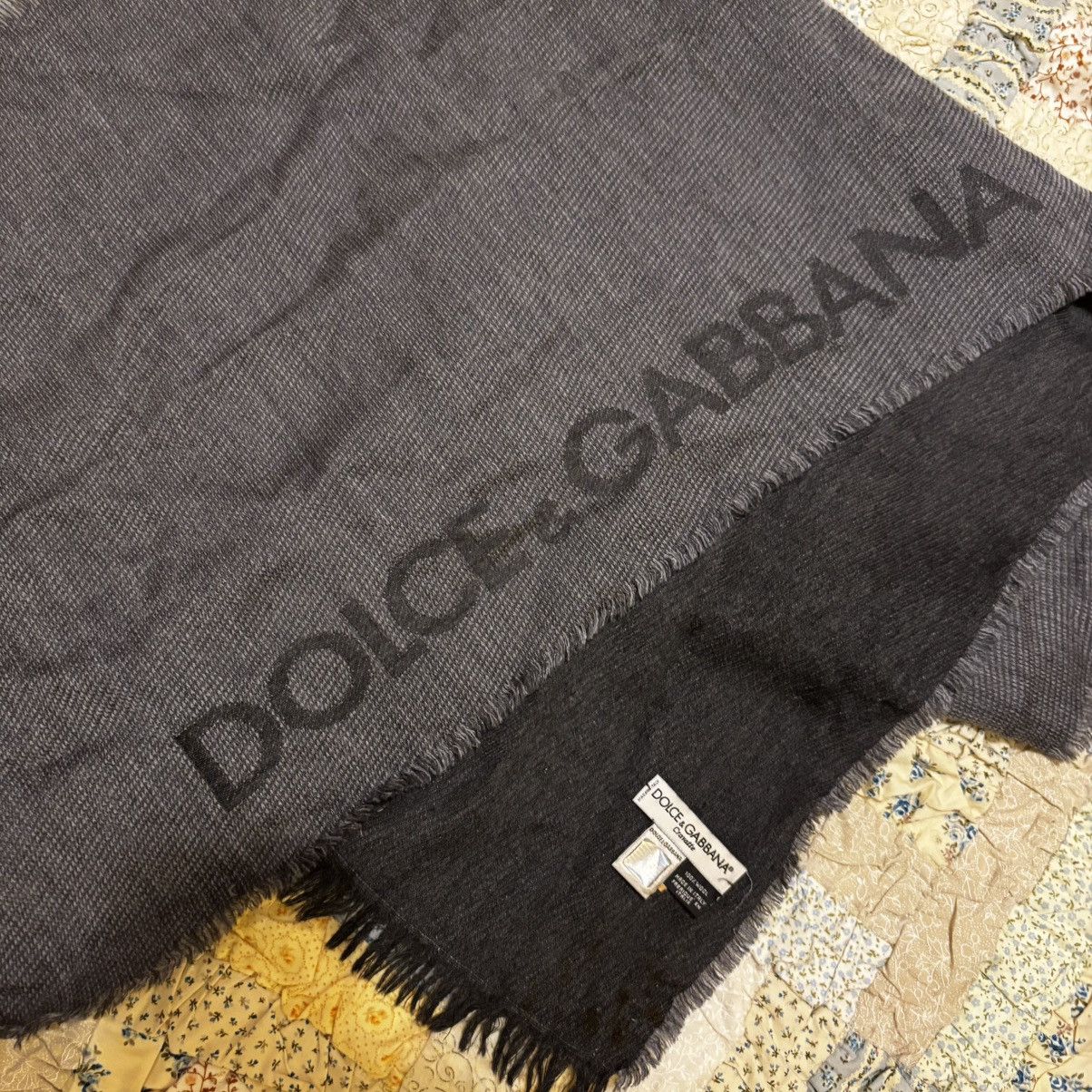 Dolce & Gabbana vintage mens dolce & gabbana wool scarf Size ONE SIZE - 5 Thumbnail