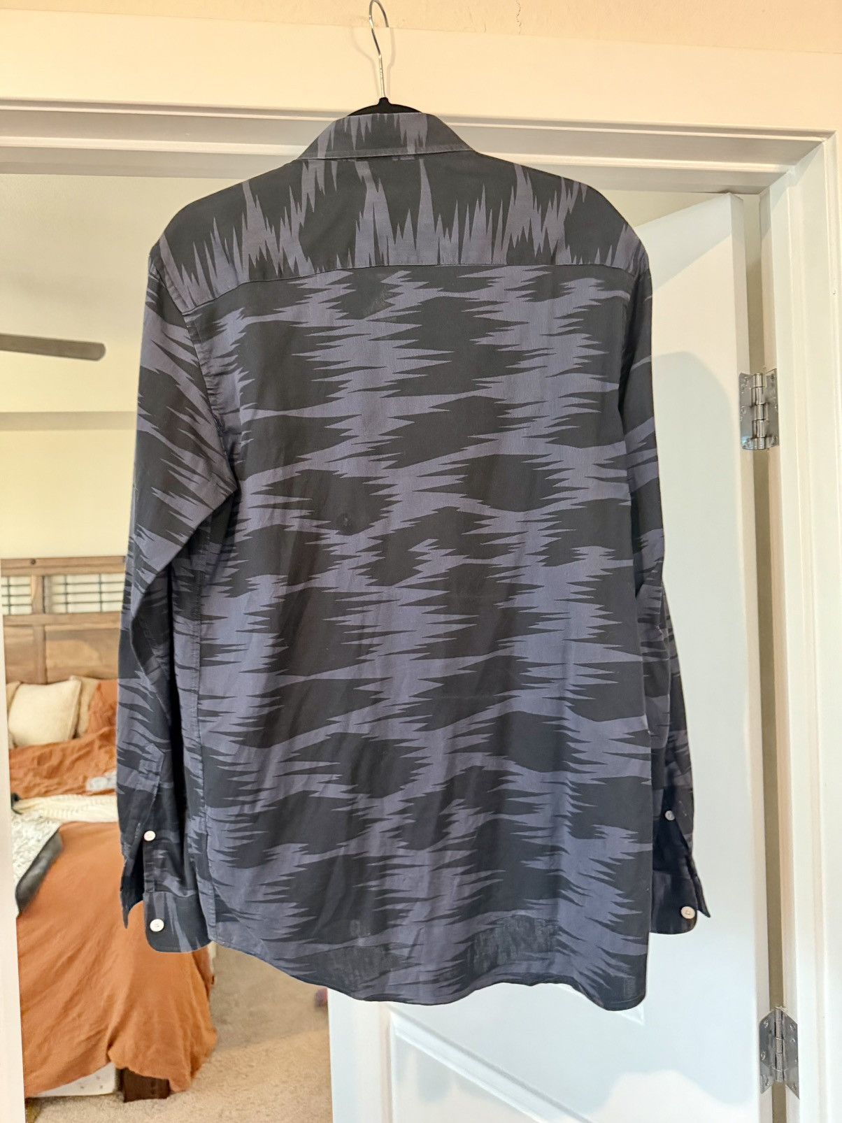 Saturdays NYC Saturdays Surf NYC Printed Button-Down Shirt Navy/Black Size US L / EU 52-54 / 3 - 2 Thumbnail