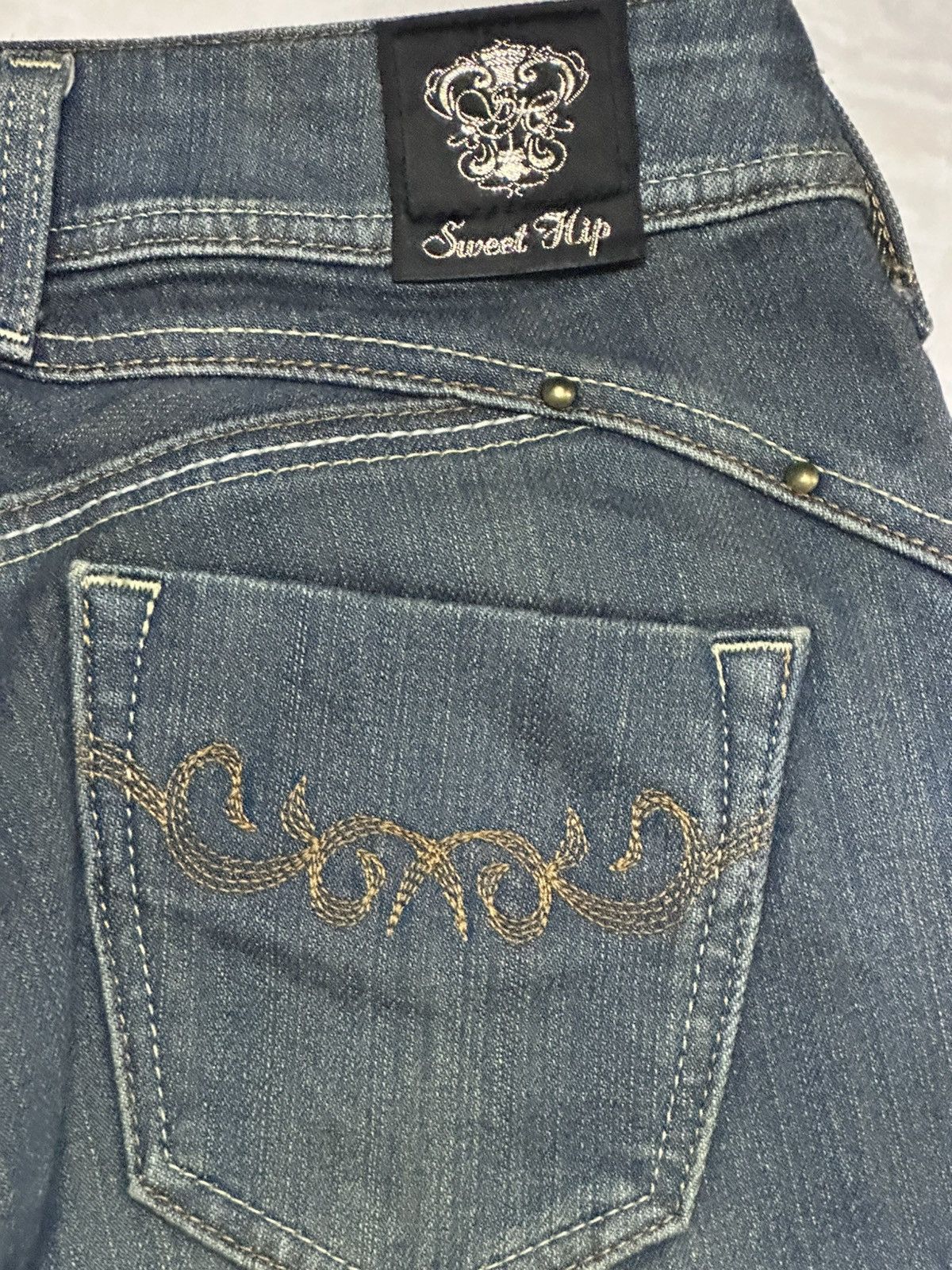 Japanese Brand Japan Jeans With Bootcut Wideleg Style and Faded Wash Size US 28 / EU 44 - 7 Thumbnail