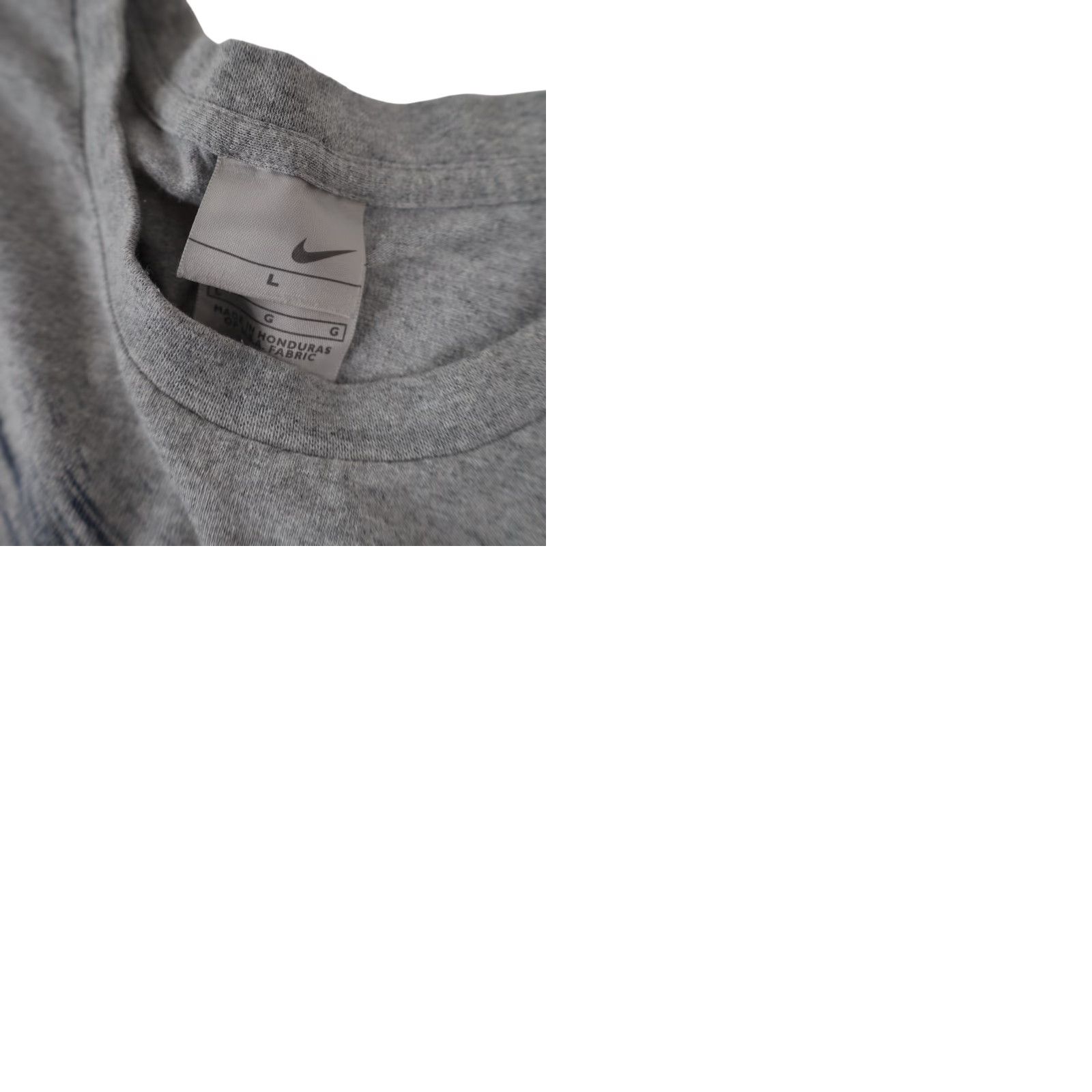 Nike VINTAGE Nike Spellout Long Sleeve T Shirt Shirt Mens Gray L Size US L / EU 52-54 / 3 - 9 Thumbnail