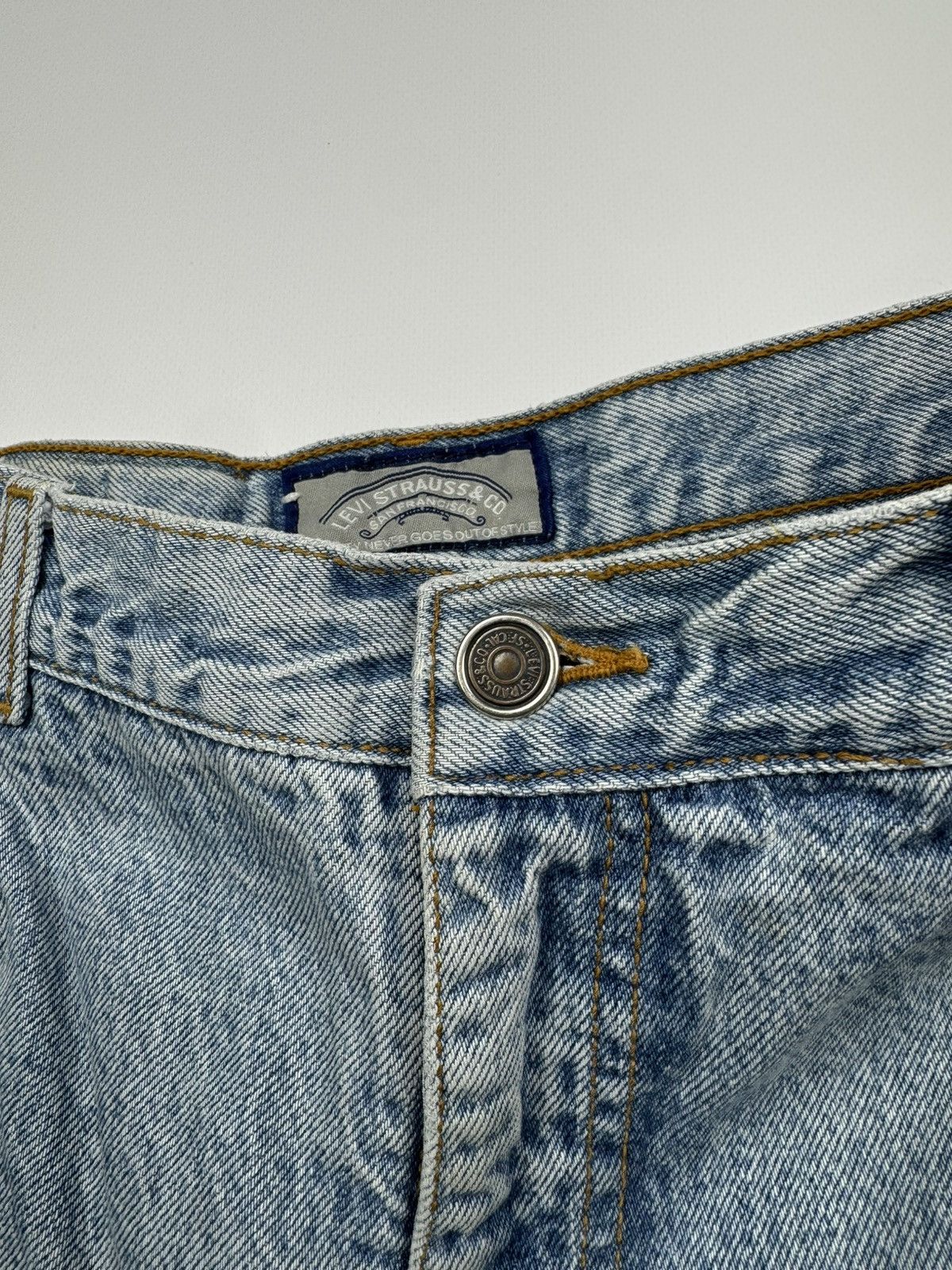 Levi's Vintage Clothing Vintage Levis 726 Silver Tab Loose Fit Jeans Size US 31 - 14 Thumbnail