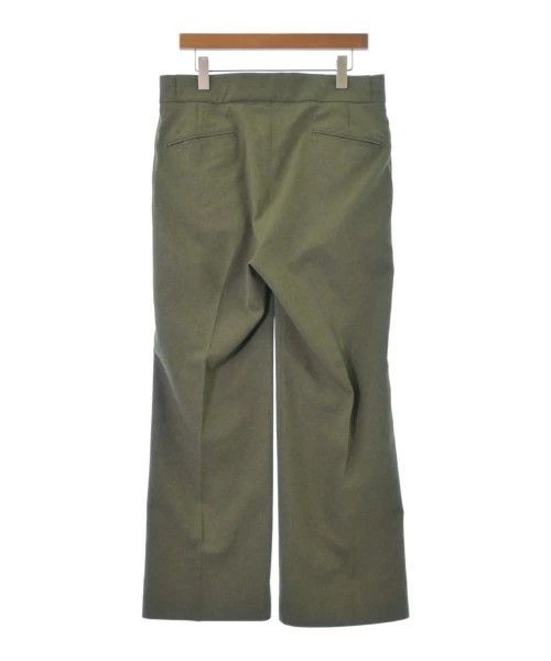 Needles Casual Pant Slacks Full Lenght Polyestser Straight Cut Green Size US 34 / EU 50 - 2 Thumbnail