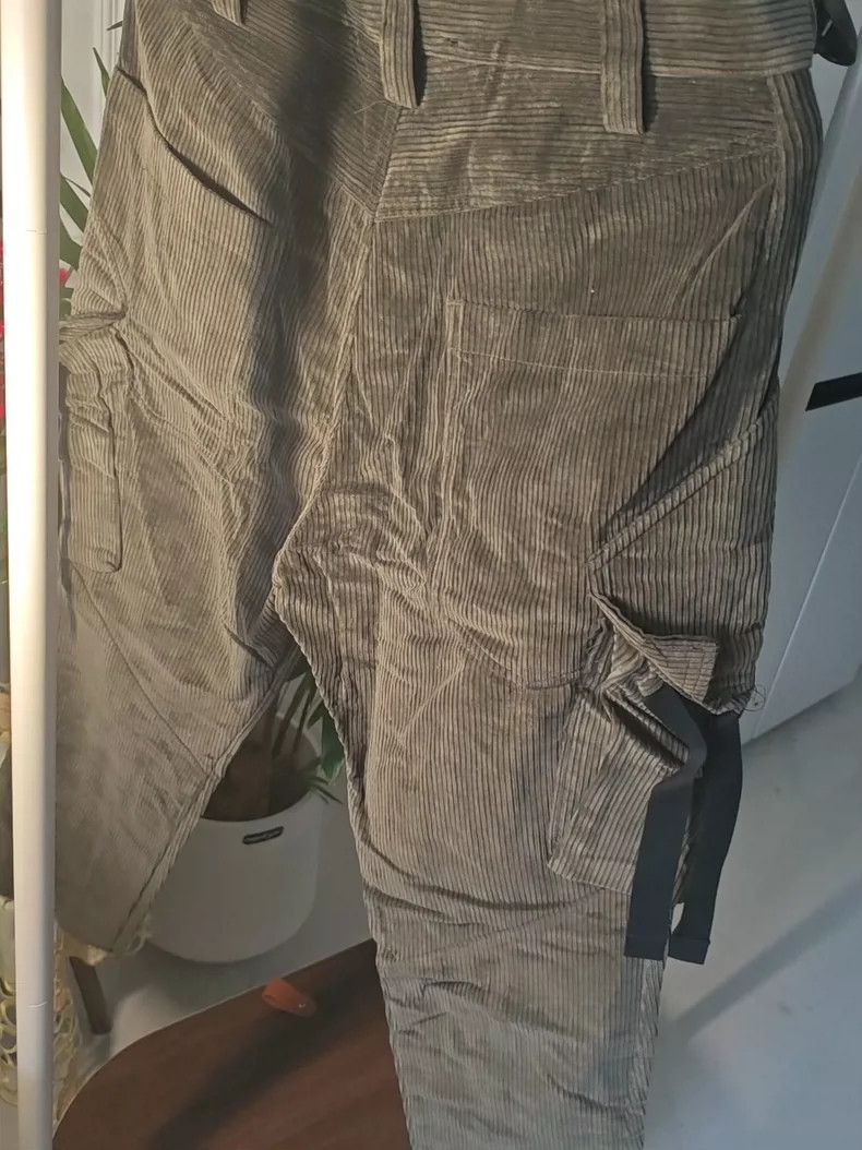 Song For The Mute Song For The Mute Military green velvet work pant Size US 32 / EU 48 - 3 Thumbnail