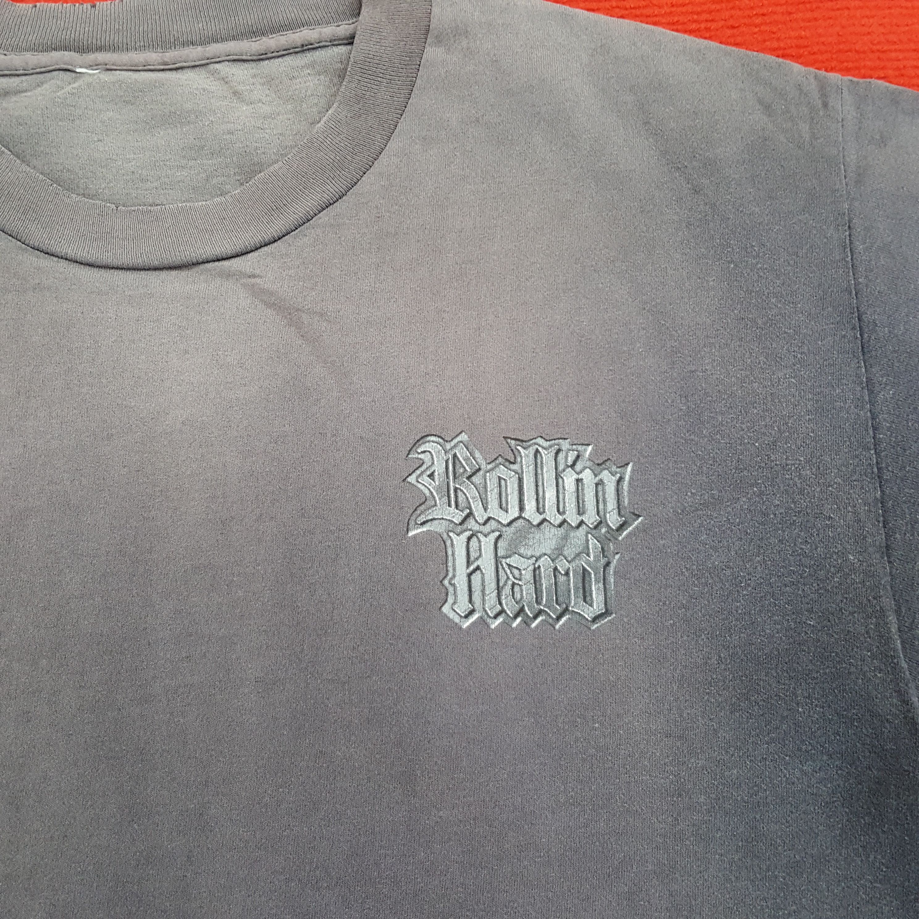 Band Tees × Vintage Rollin Hard Vintage Faded Tshirt Size US L / EU 52-54 / 3 - 4 Thumbnail