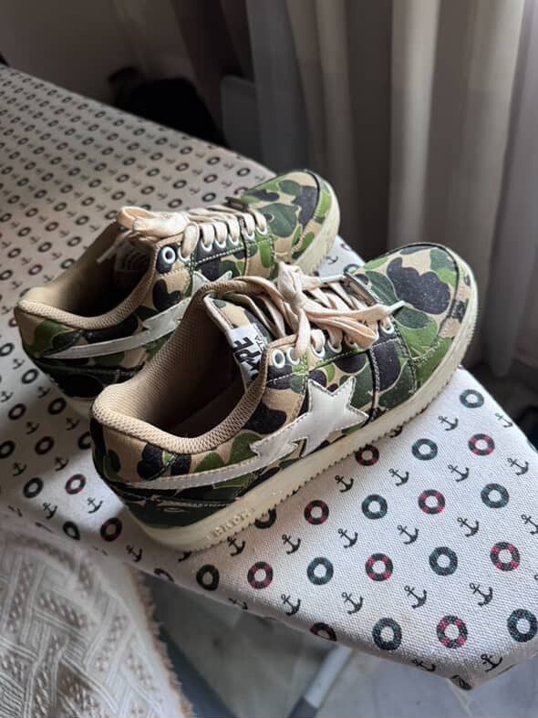 Bape ABC Camo Bapesta Size US 8 / EU 41 - 3 Thumbnail