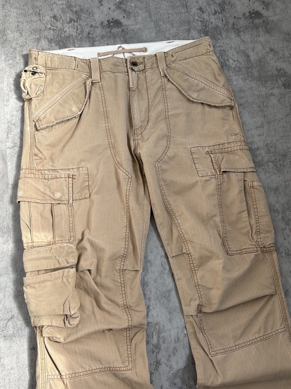 Polo Ralph Lauren Polo Ralph Lauren Vintage Paratrooper Military Pant Cargo Size US 33 - 4 Thumbnail