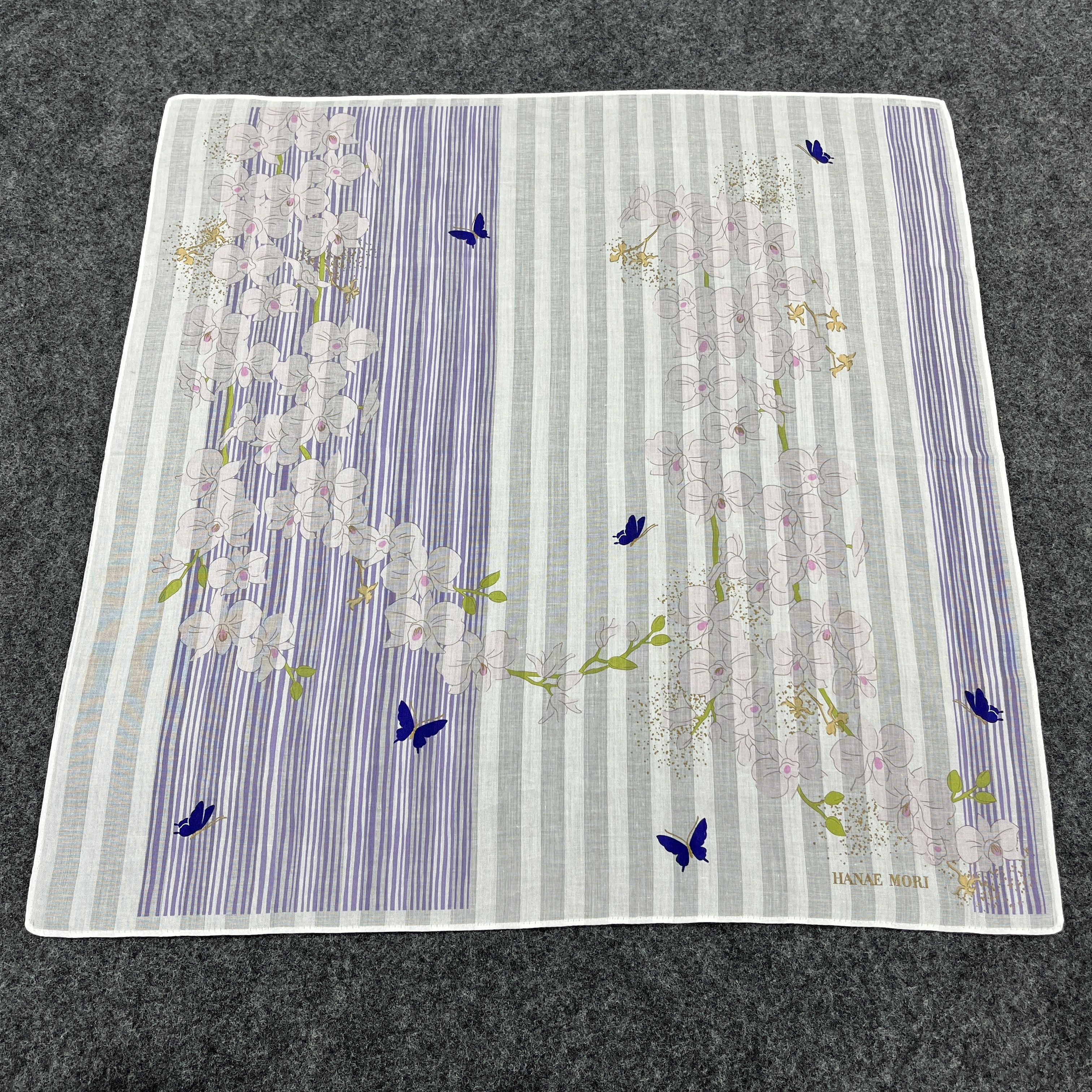 Vintage Vintage Hanae Mori Bandana / Handkerchief / Neckerchief B296 Size ONE SIZE - 2 Thumbnail