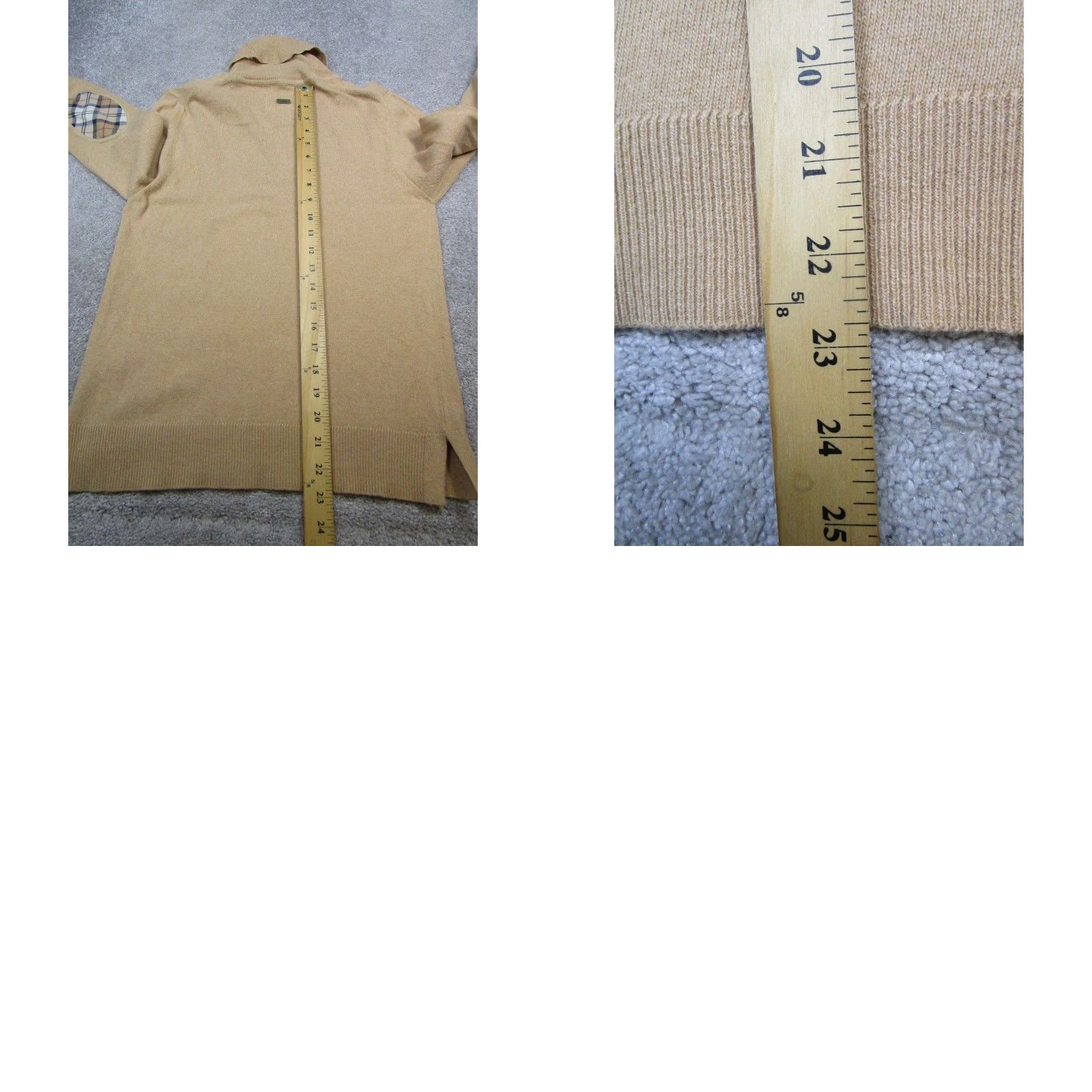 Barbour Barbour Sweater Barbour Womens 4 Brown Wool Cotton Knit Turtleneck Pullover Size S / US 4 / IT 40 - 8 Thumbnail