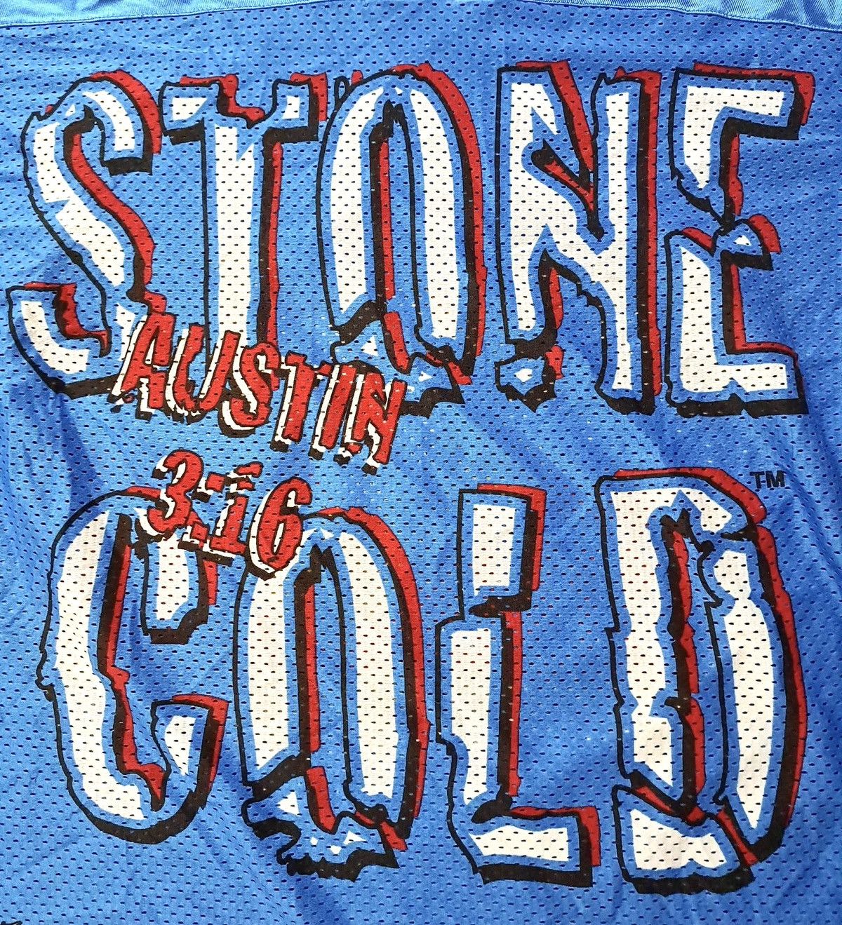 WWE STONE COLD x HELL RAISER x Vintage Jersey 1999 Size US L / EU 52-54 / 3 - 3 Thumbnail