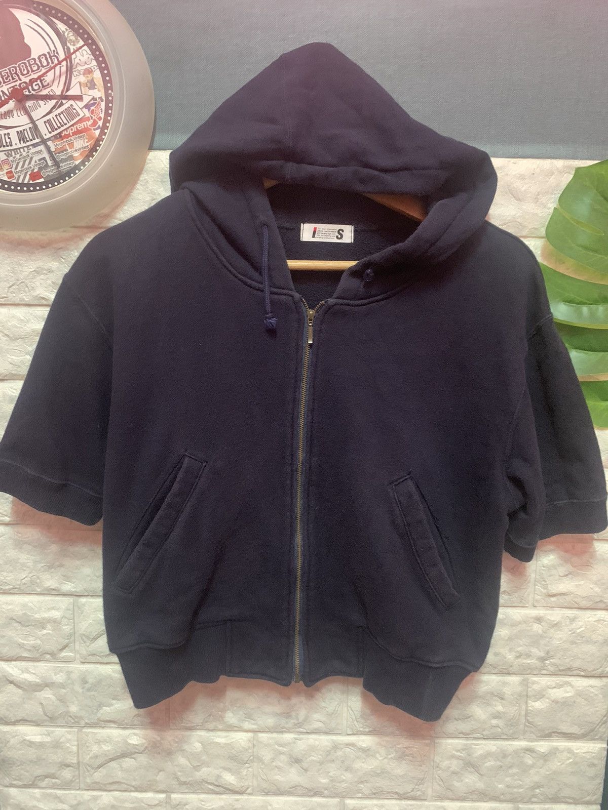 Issey Miyake × Japanese Brand VINTAGE!! Sweater Hoodies Croptop ISSEY MIYAKE Size M / US 6-8 / IT 42-44 - 3 Thumbnail