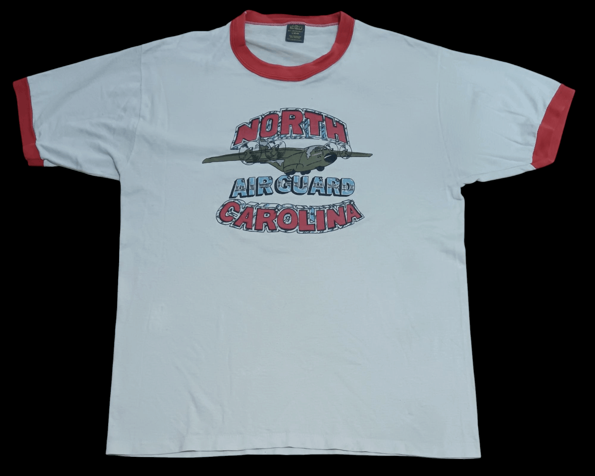 Vintage VINTAGE 80s NORTH CAROLINA AIR GUARD SHIRT Size US L / EU 52-54 / 3 - 1 Thumbnail