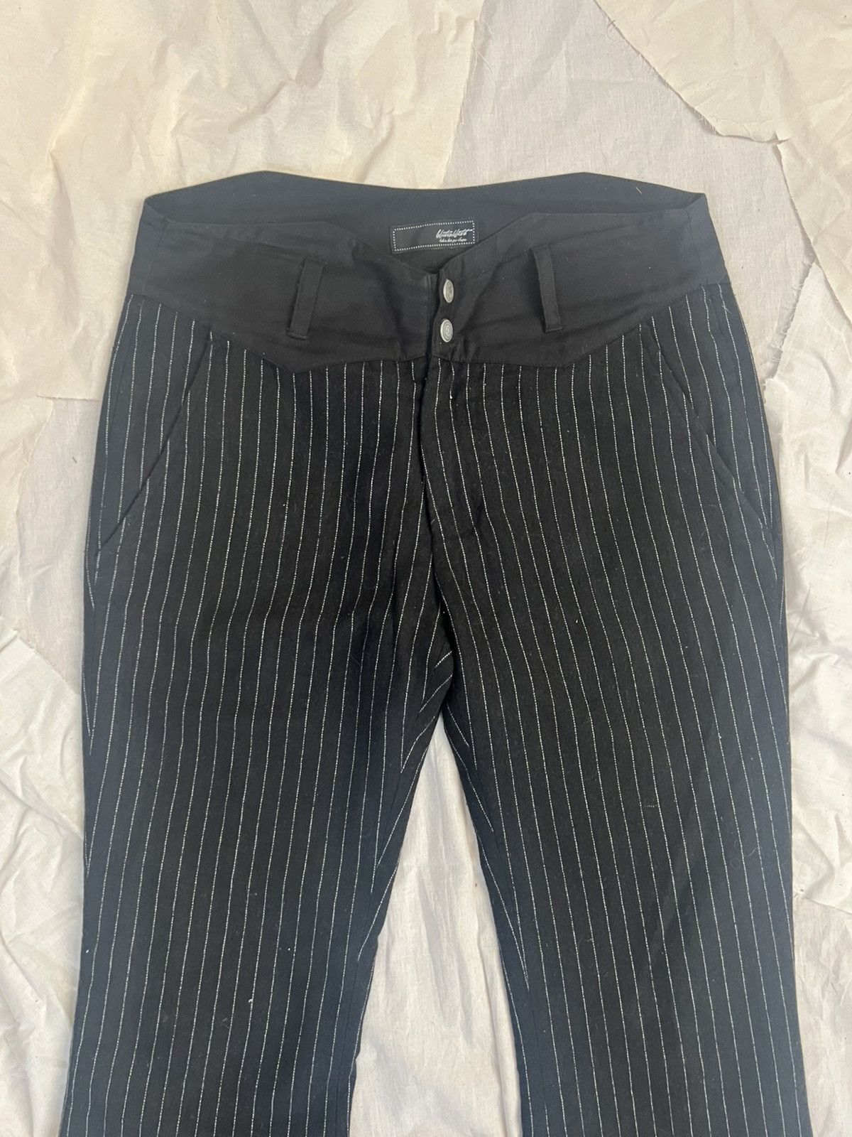 Japanese Brand Blutenblatt cumperbund wool pants Size US 32 / EU 48 - 2 Thumbnail
