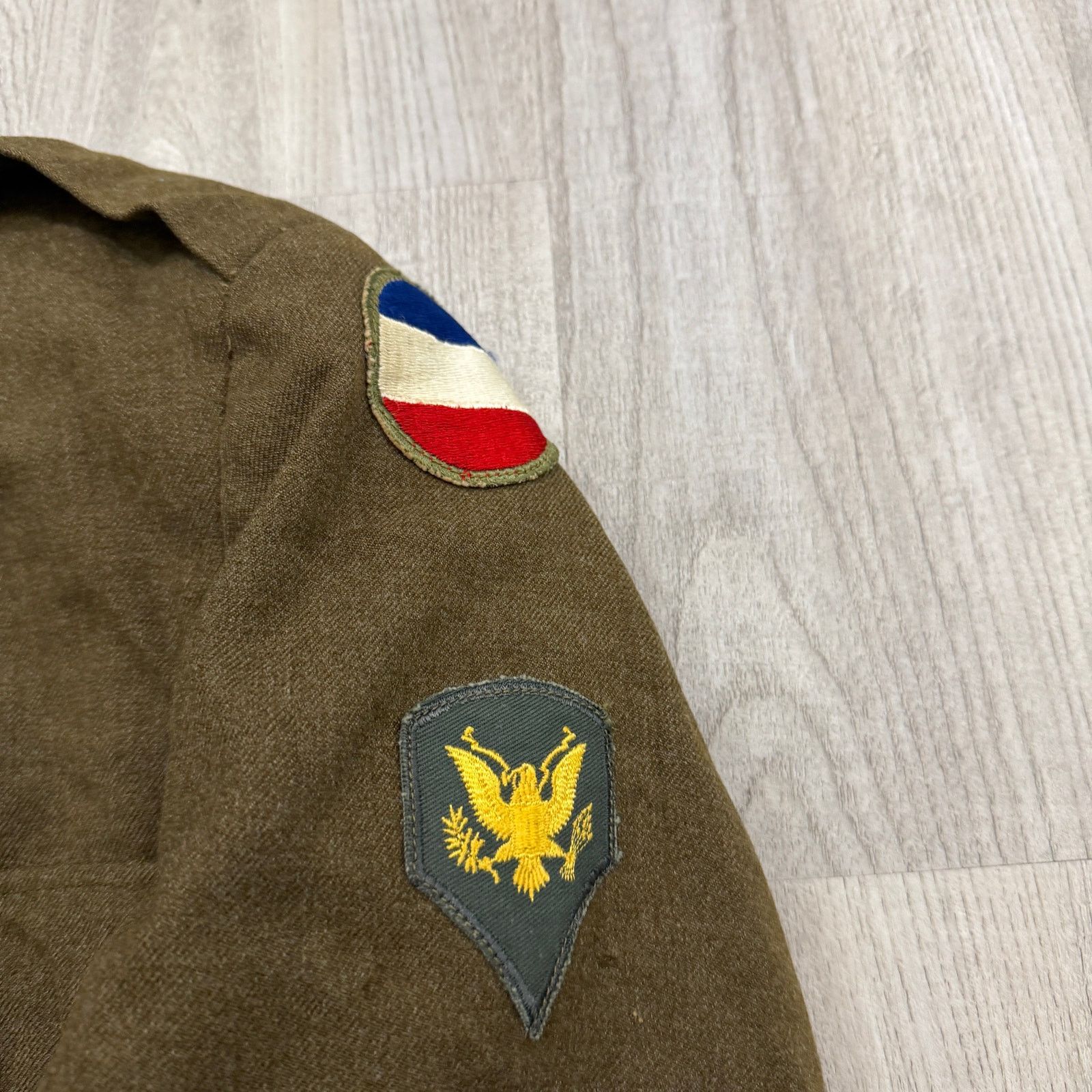 Vintage Vintage US Army Ike Field Jacket Size 36R Virgin Wool Combat Size US S / EU 44-46 / 1 - 5 Thumbnail