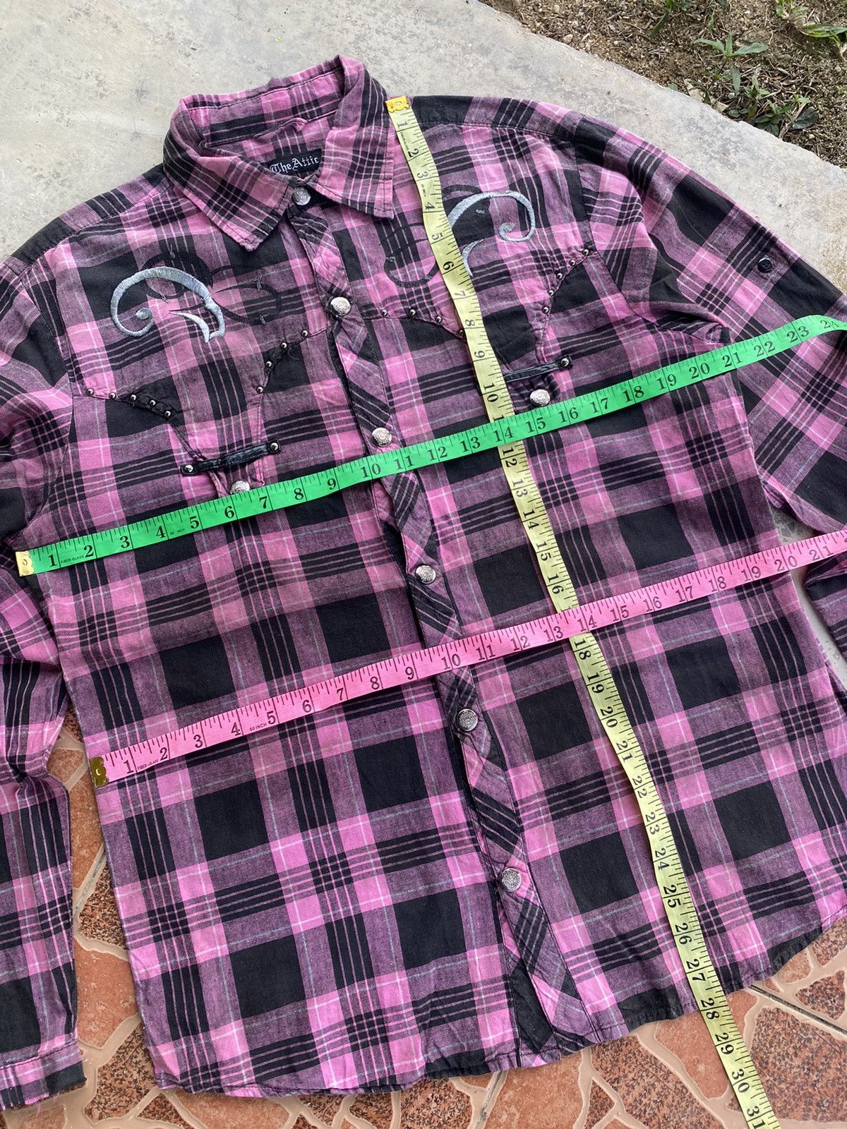 In The Attic 🔥 distressed 🔥 In The Attic Shirt Punk Design Size XL / US 12-14 / IT 48-50 - 9 Thumbnail