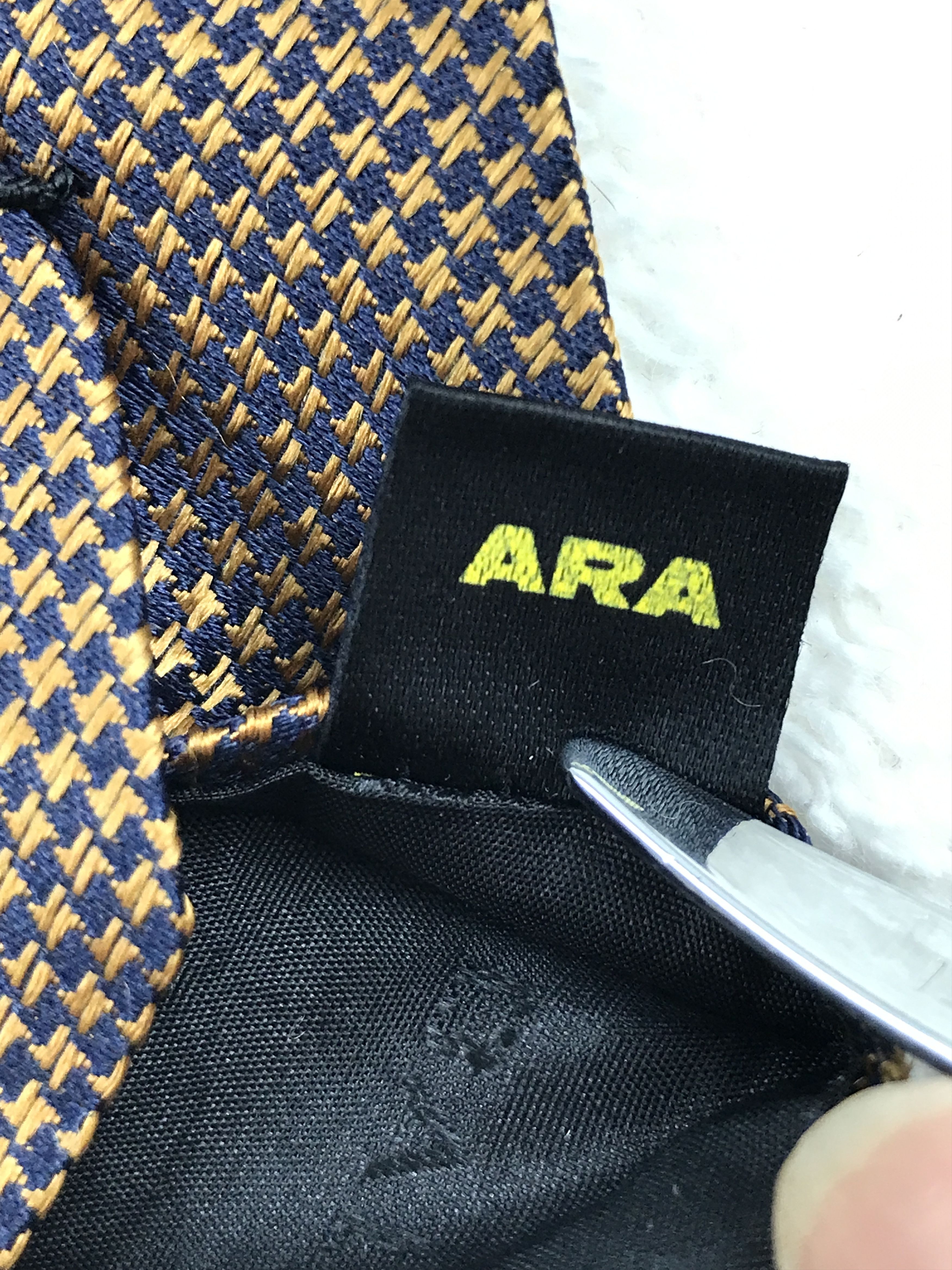 Designer × Pierre Balmain × Vintage Vintage Pierre Balmain Silk Necktie Size ONE SIZE - 7 Thumbnail