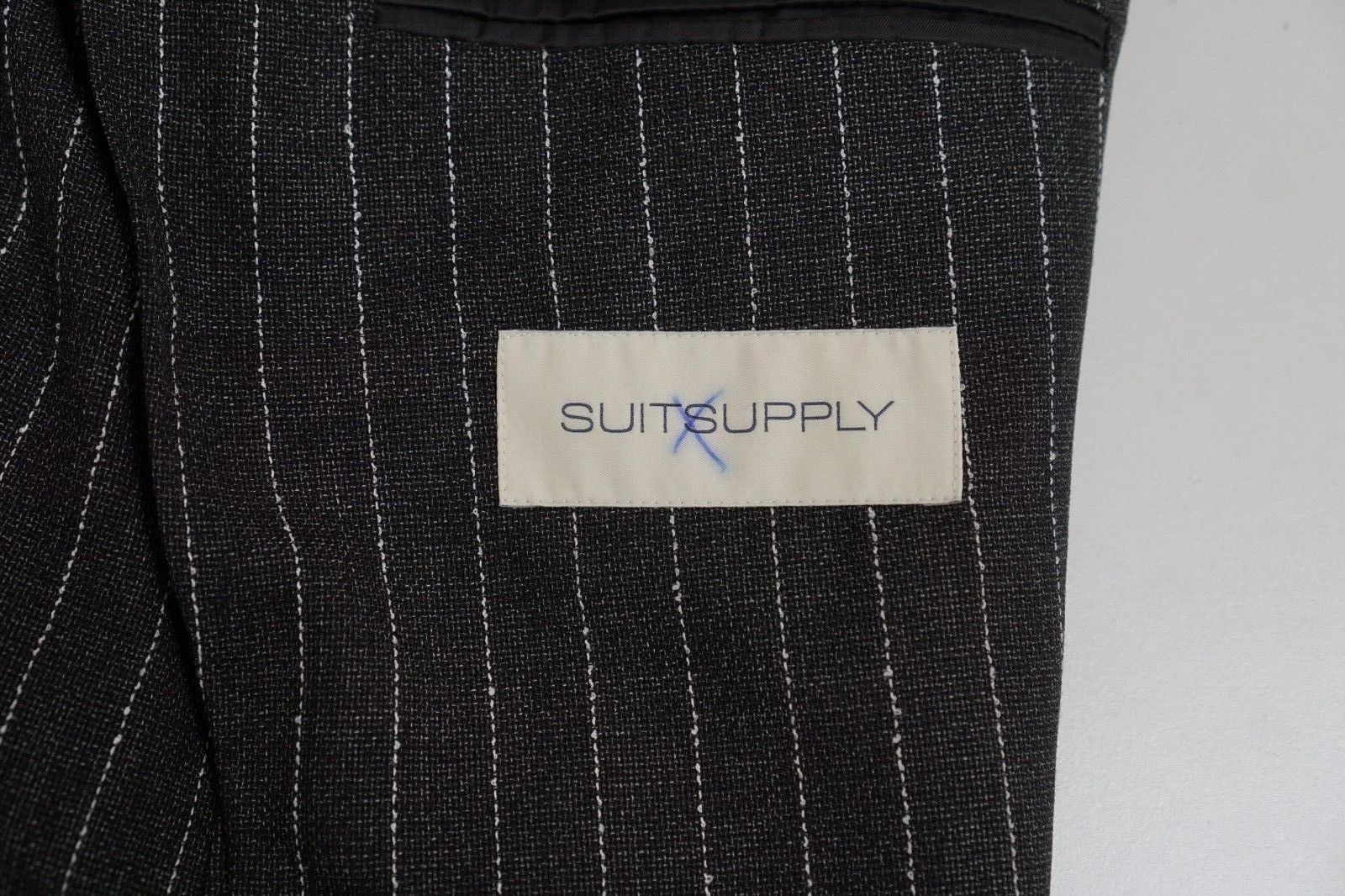Suitsupply Men Suitsupply Blazer La Spalla Traveller Pinstriped UK/US40 Size 40R - 4 Thumbnail